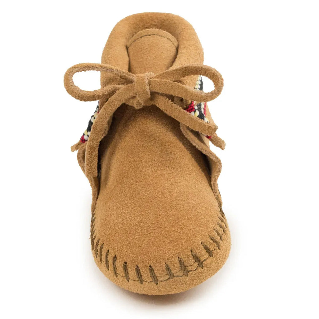 Minnetonka Braid Bootie - Infants Moccasin Bootie