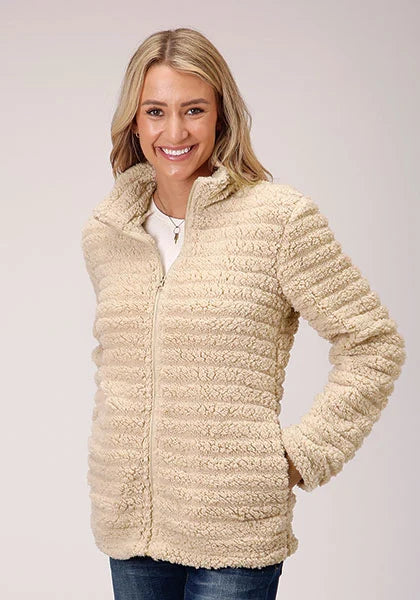 Roper 1354 Polar (Cream) - Women's Fleece Jacket