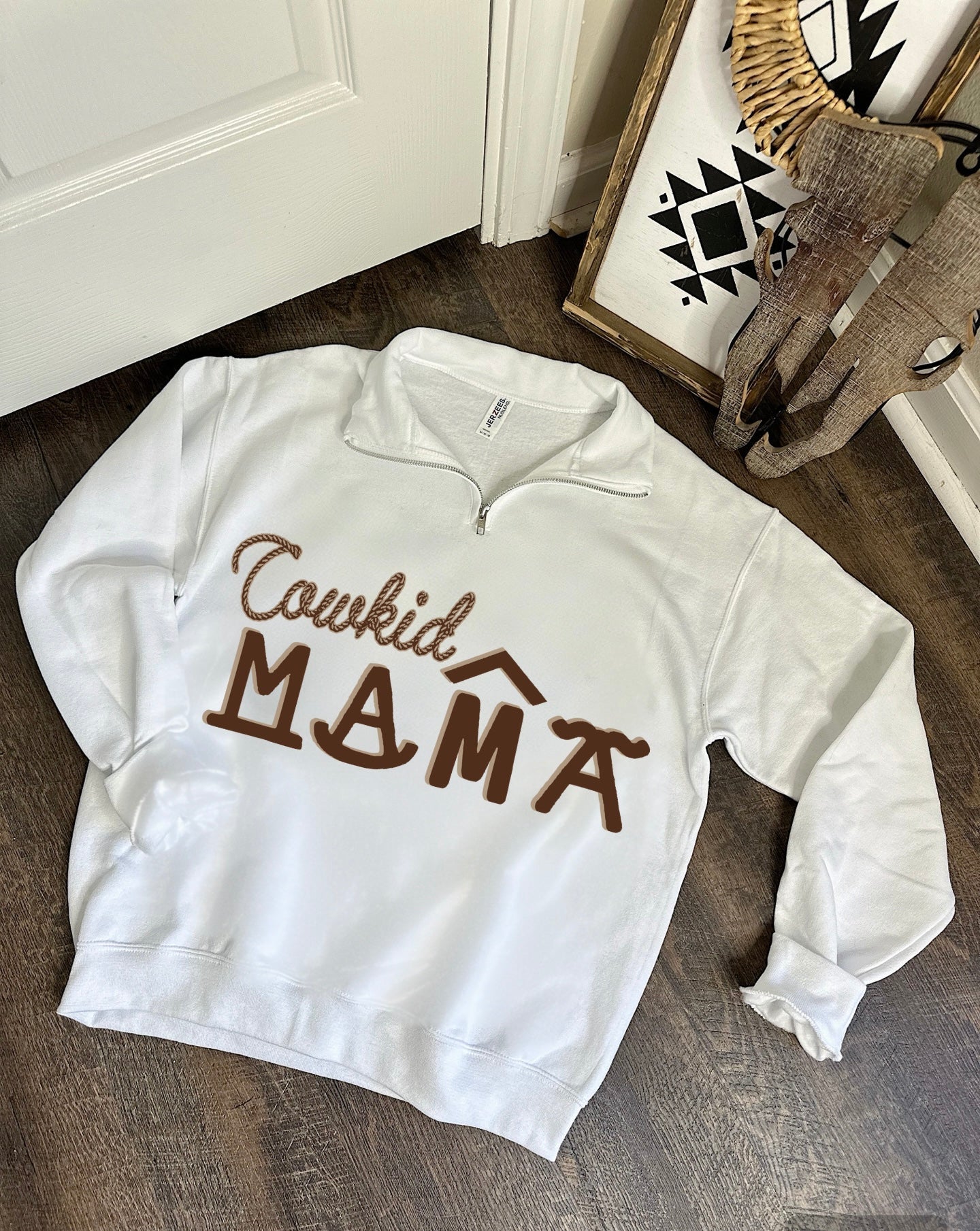 CowKid Mama Quarter Zip