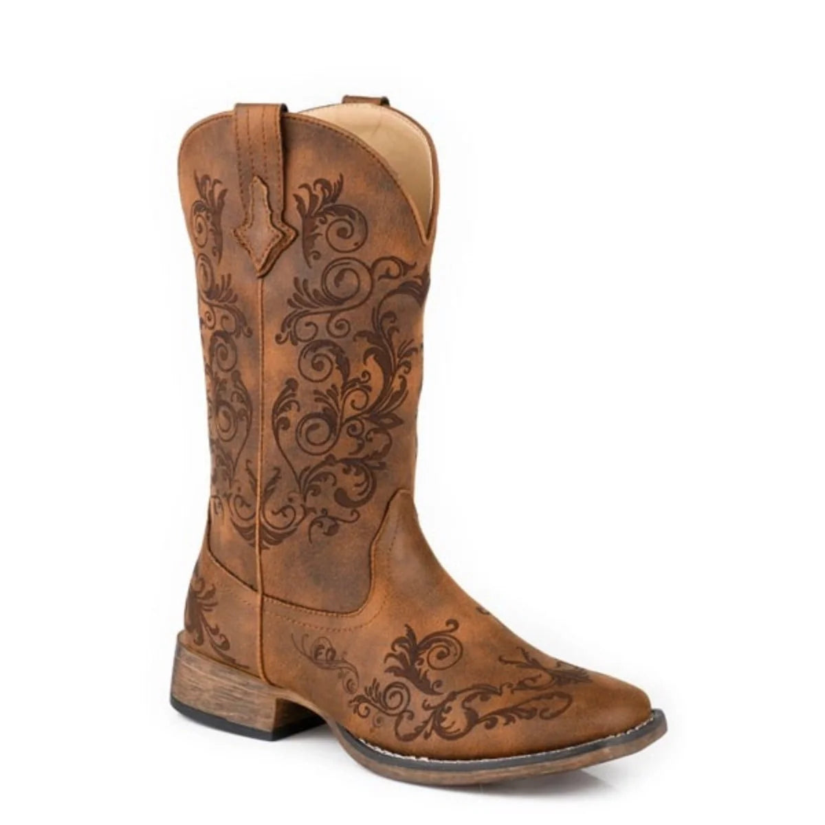 Roper Bailey (Tan) - Women's Cowgirl Boot
