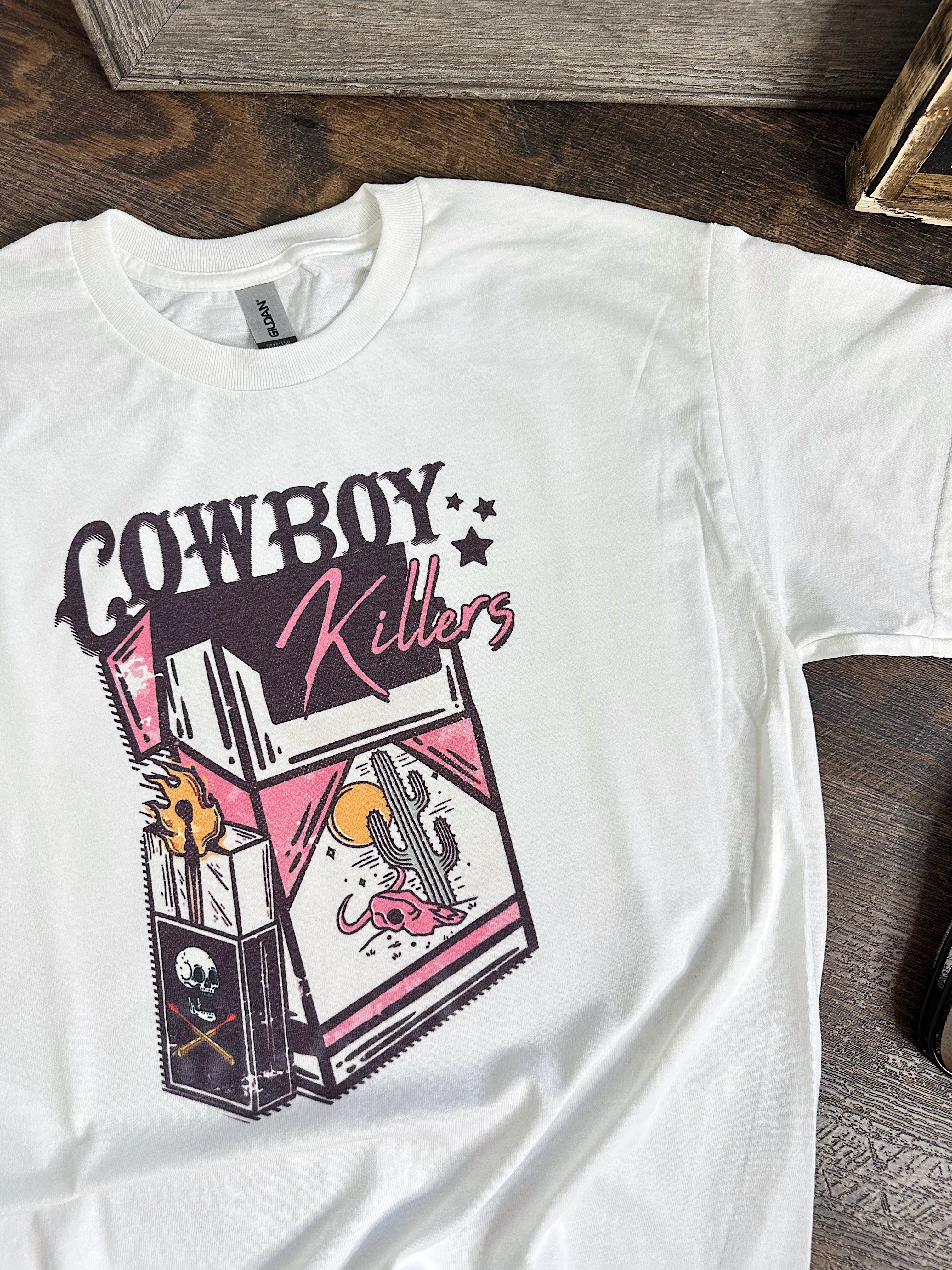 Pink Cowboy Killers TEE or CREWNECK