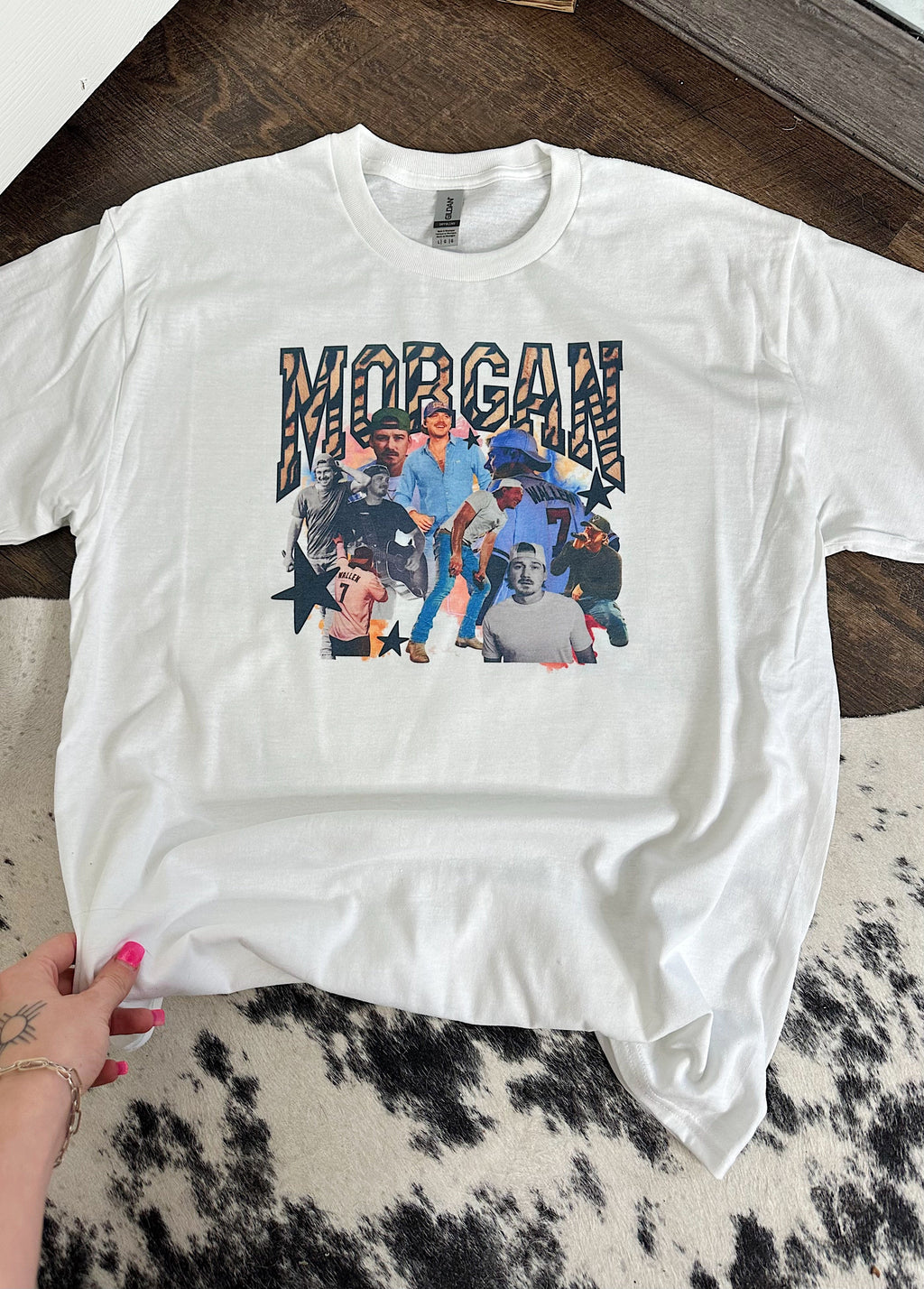 Morgan Collage TEE or CREWNECK