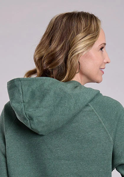 Stetson Script Logo (Green) - Women's Hoodie Sweatshirt