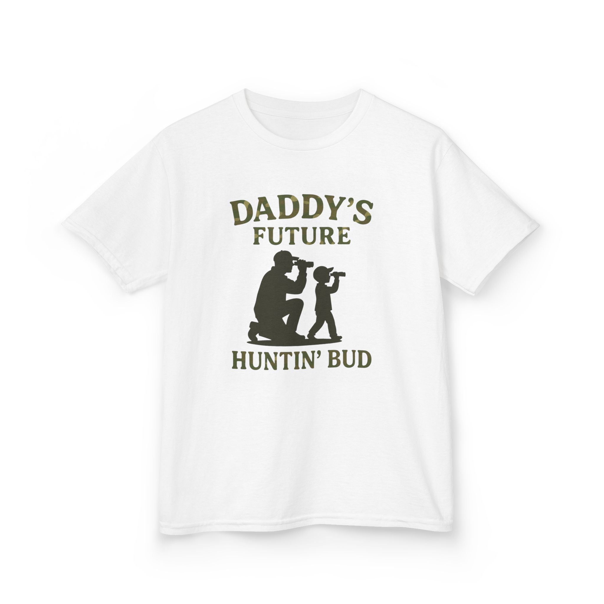 Daddy's Future Huntin' Bud Kids Tee