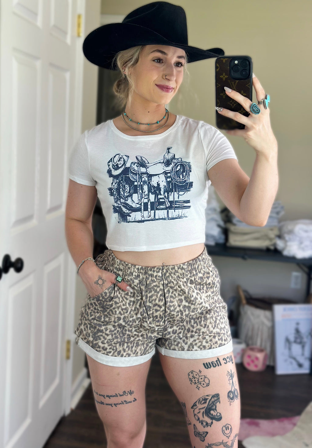 Cowboy Gear Baby Tee