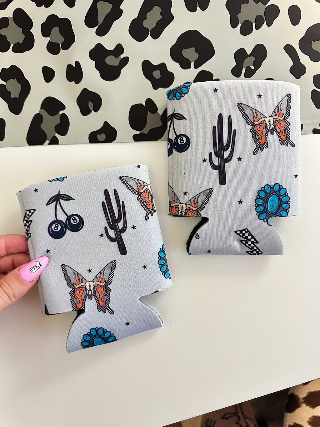 Western Butterfly Koozie (2 sizes)