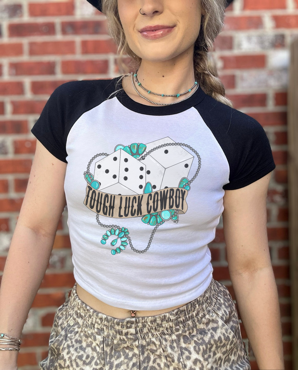 Tough Luck Cowboy Baby Tee