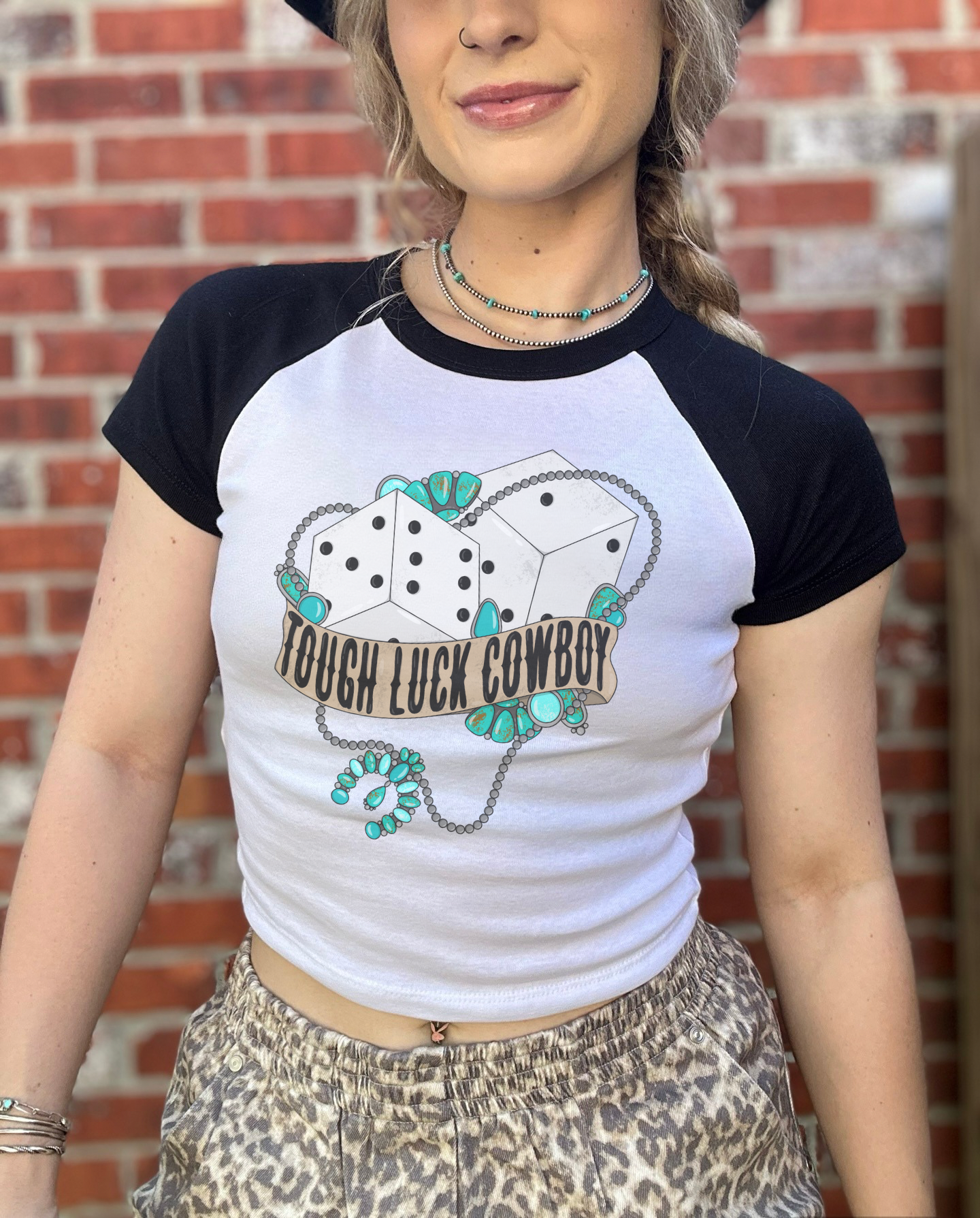 Tough Luck Cowboy Baby Tee