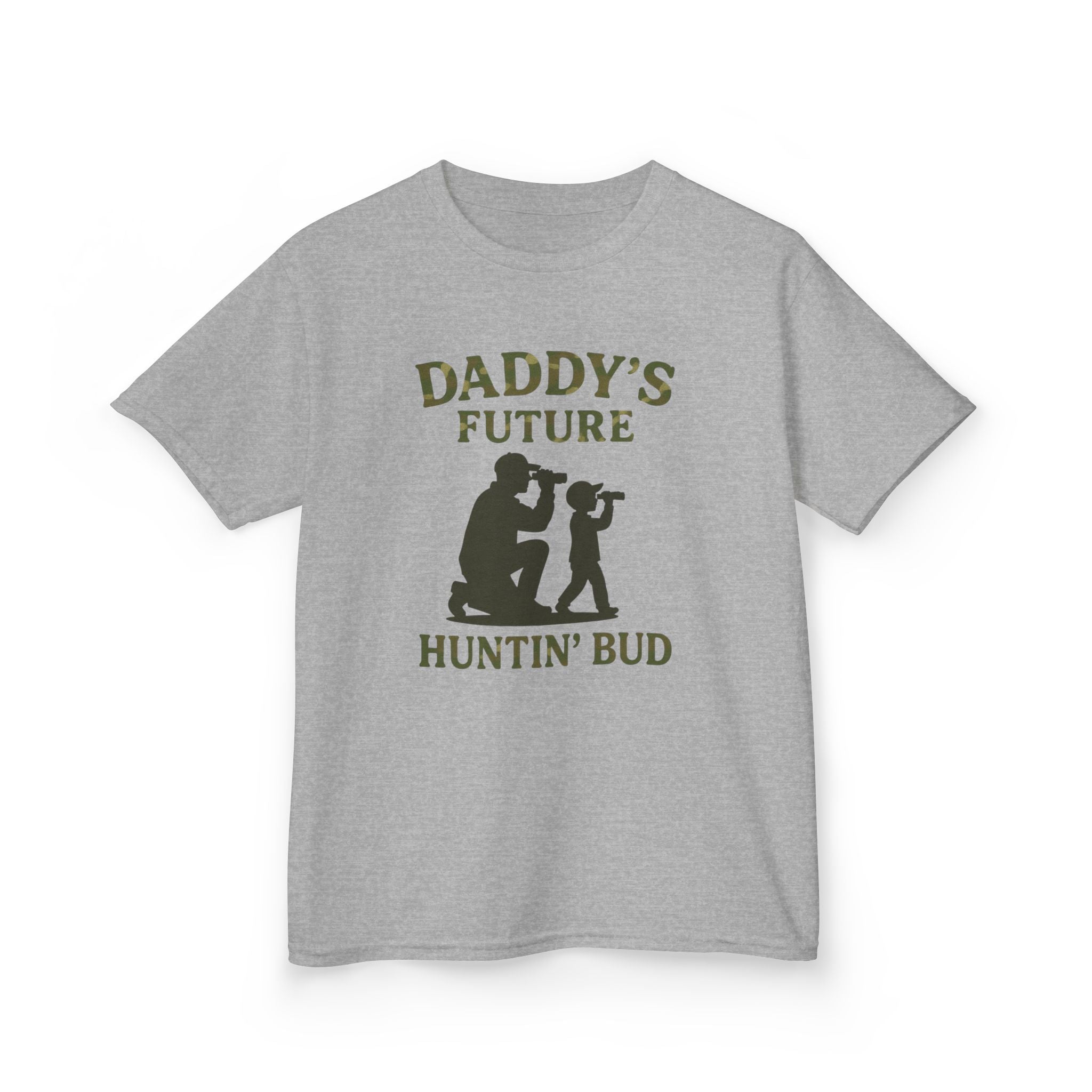 Daddy's Future Huntin' Bud Kids Tee