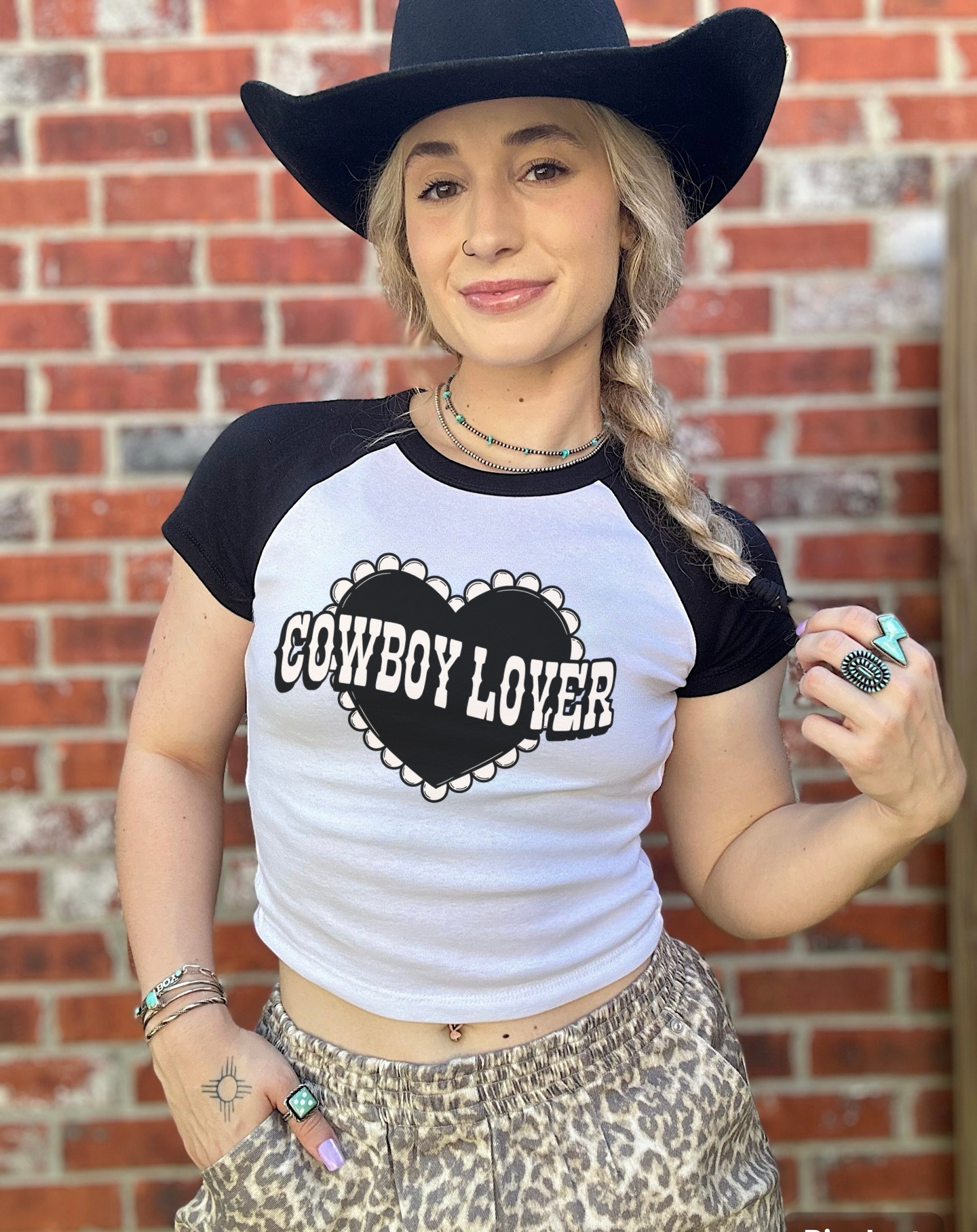 Cowboy Lover Baby Tee