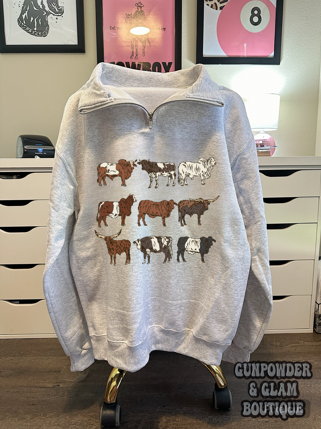 Callin’ Cattle Quarter Zip