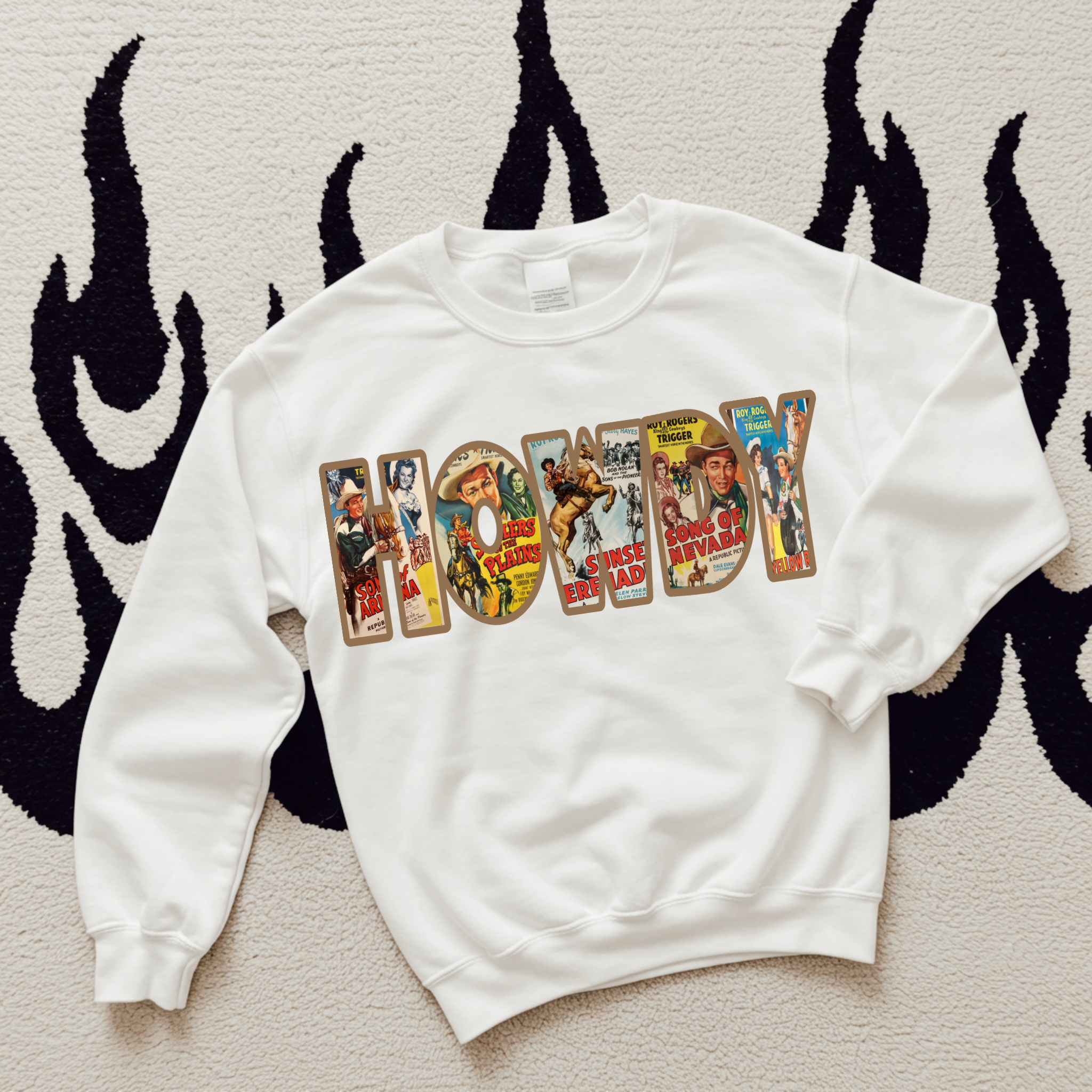 Cowboy Comic TEE or CREWNECK