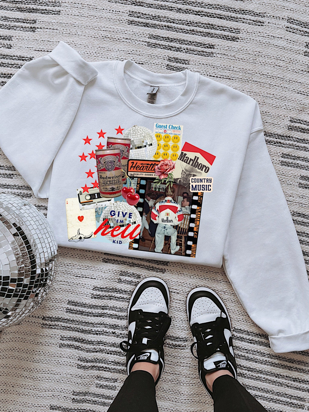 Give ‘Em Hell Collage TEE or CREWNECK