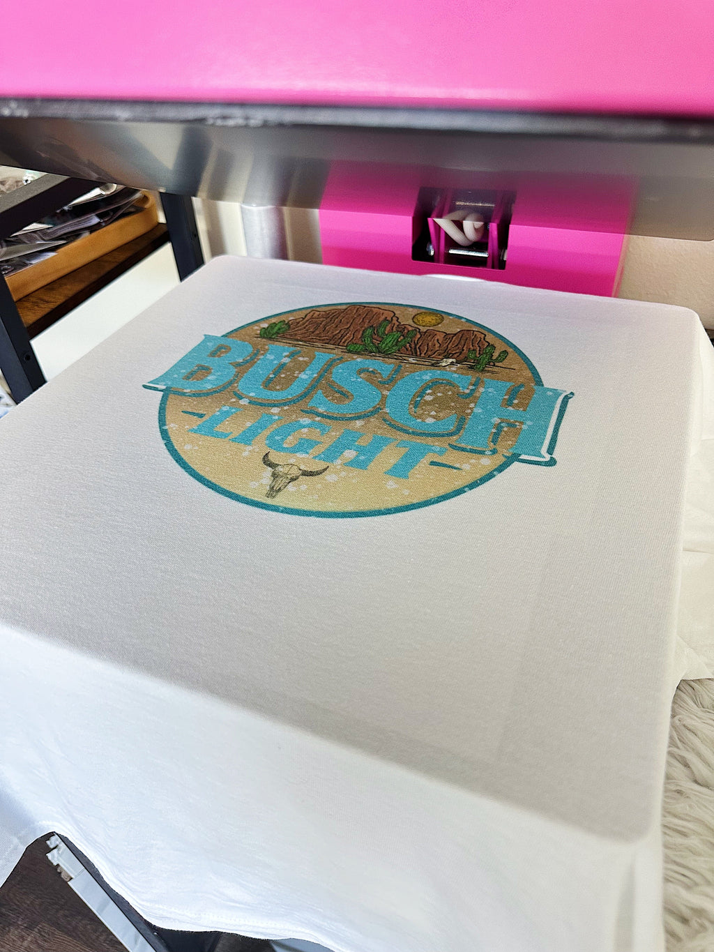 Desert Busch TEE or CREWNECK