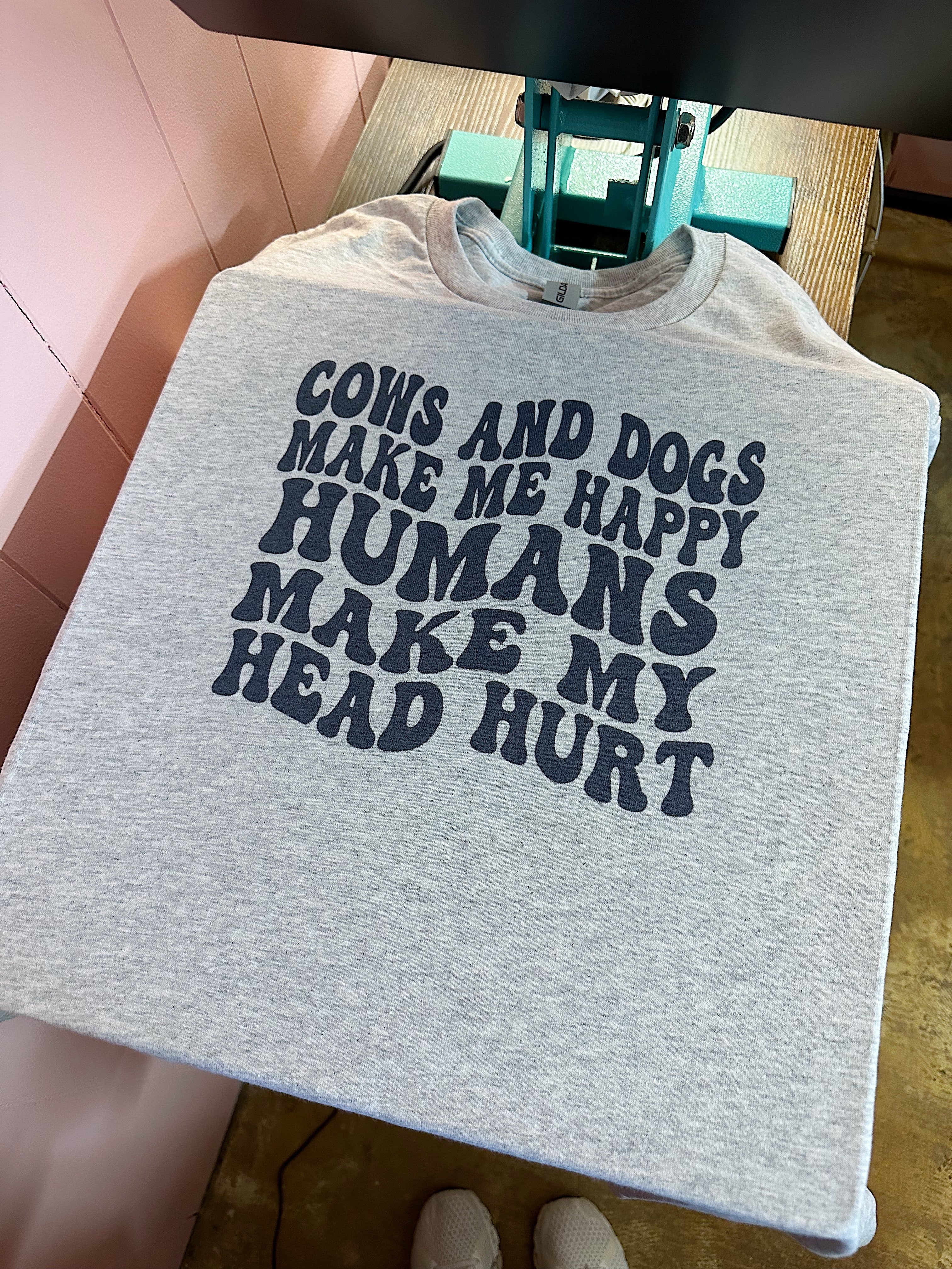 Cows & Dogs TEE or CREWNECK