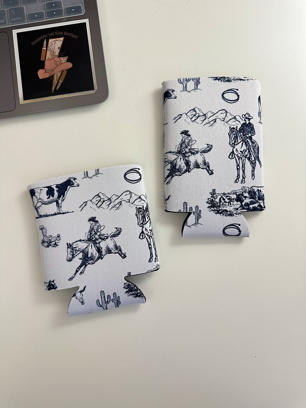 Western Scene Koozie (2 sizes)