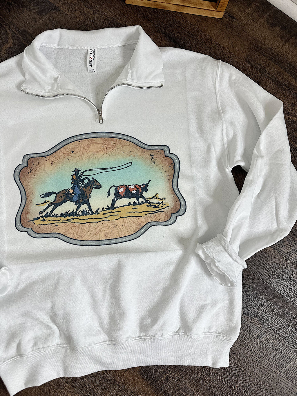 Western Buckle Quarter Zip