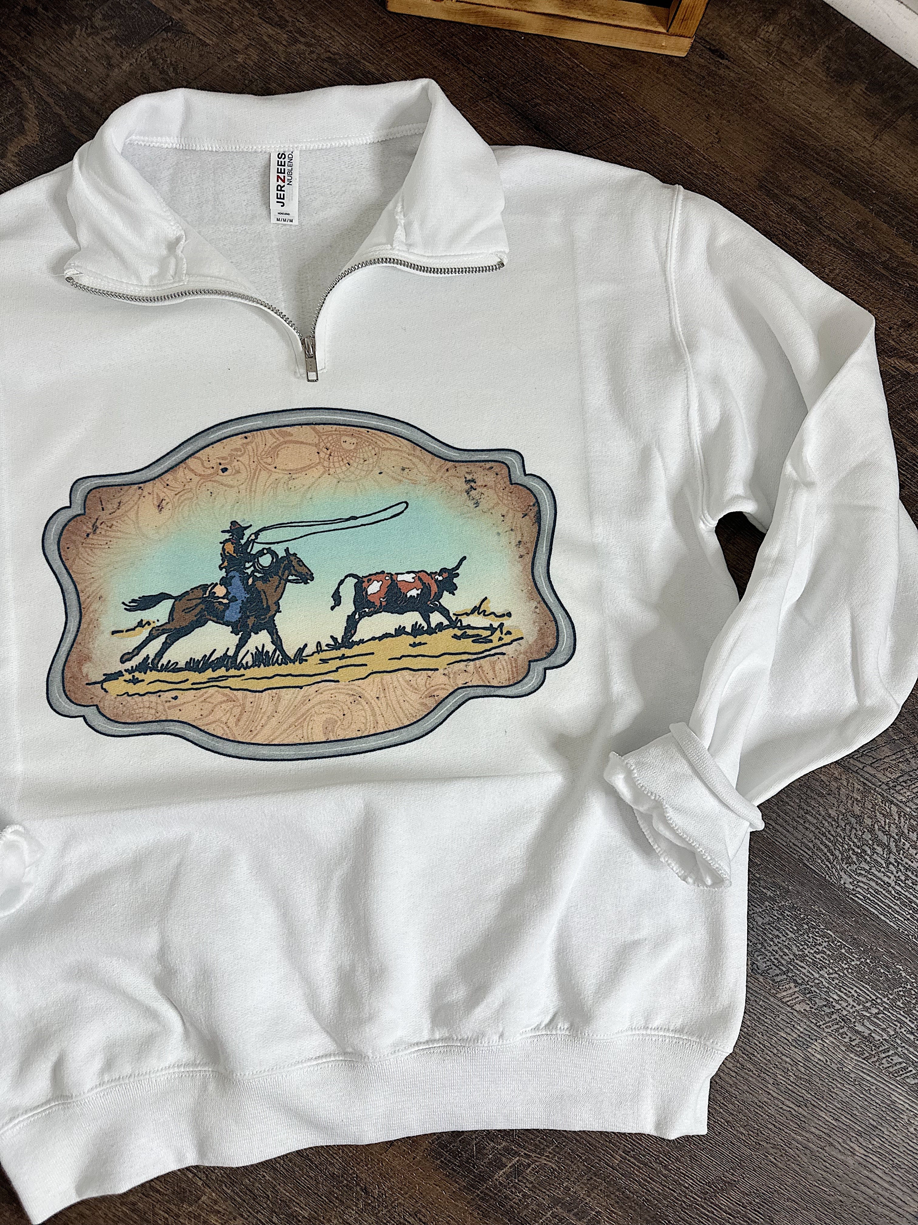 Western Buckle Quarter Zip