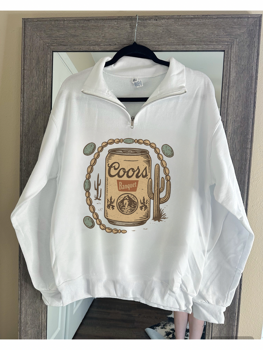 Old School Beer Quarter Zip