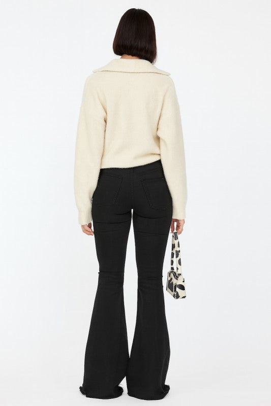 GJG Denim Rodeo Bell Bottom Jean Brown Cow Hide