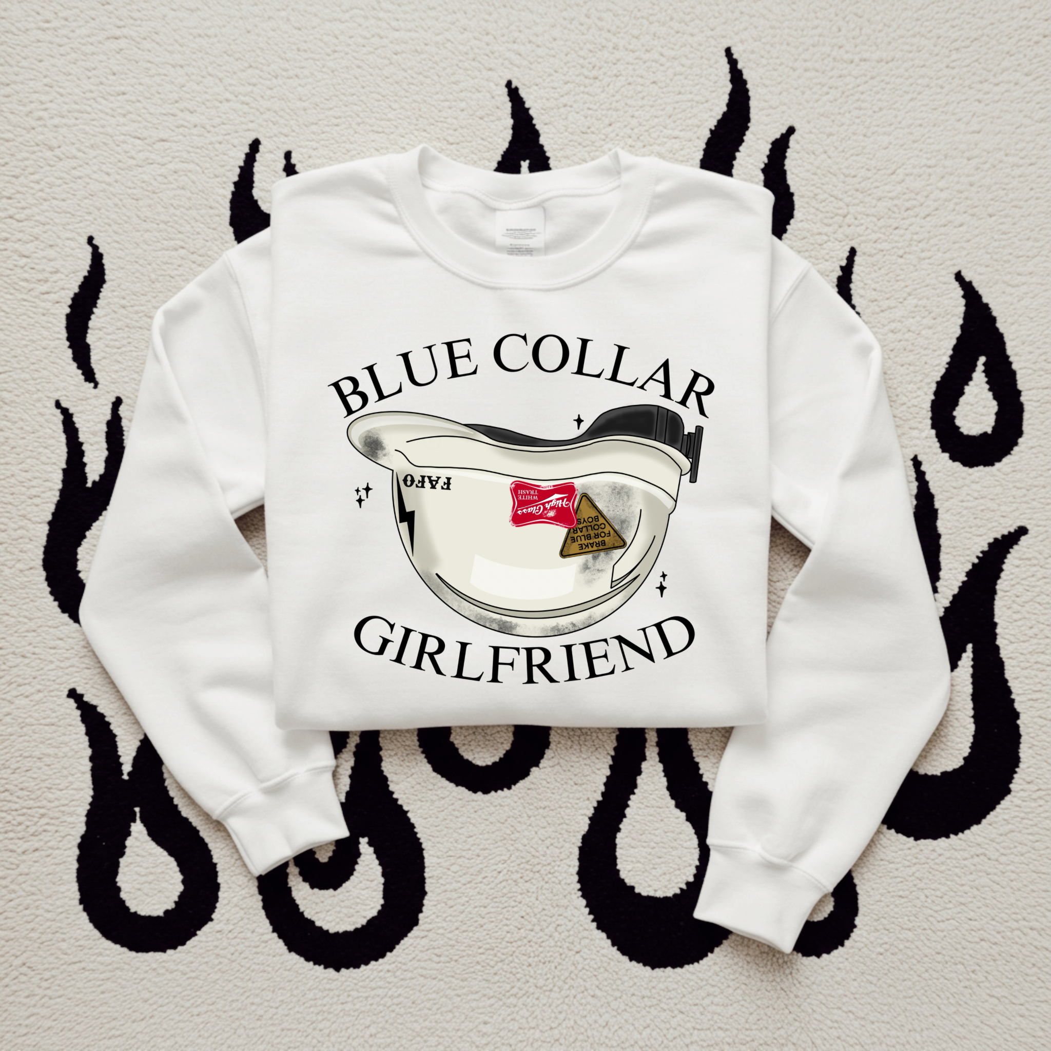 Blue Collar GF (2) TEE or CREWNECK