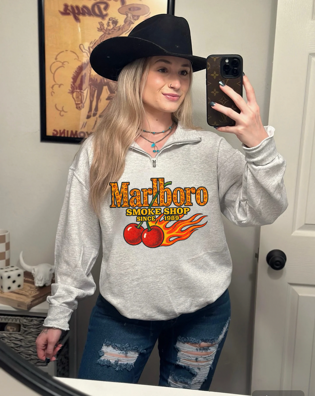 Western Smoke Shop Quarter Zip