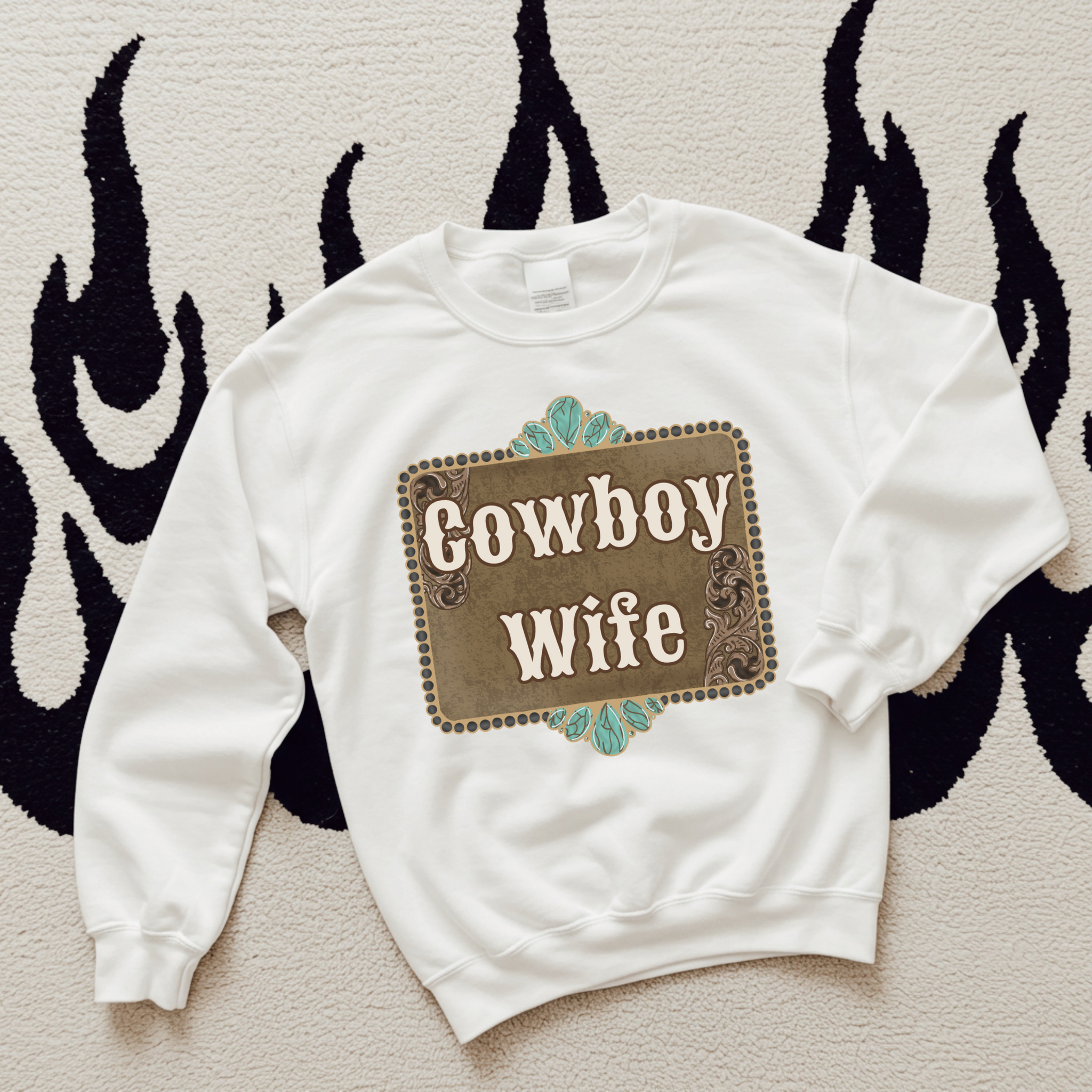 Cowboy Wife Tee or Crewneck
