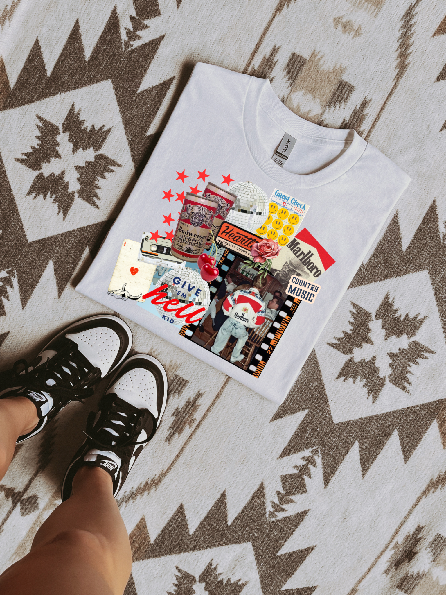 Give ‘Em Hell Collage TEE or CREWNECK