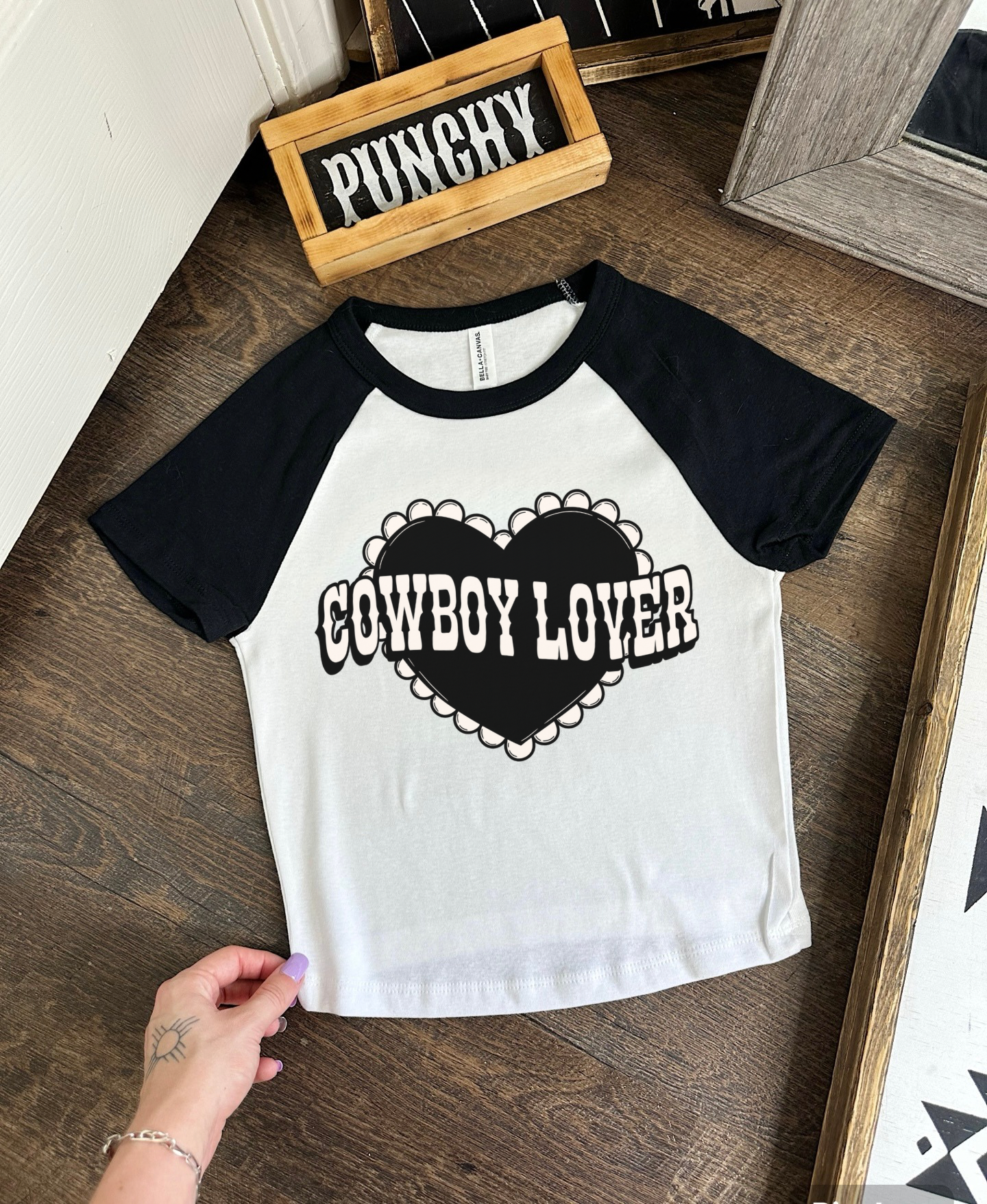 Cowboy Lover Baby Tee