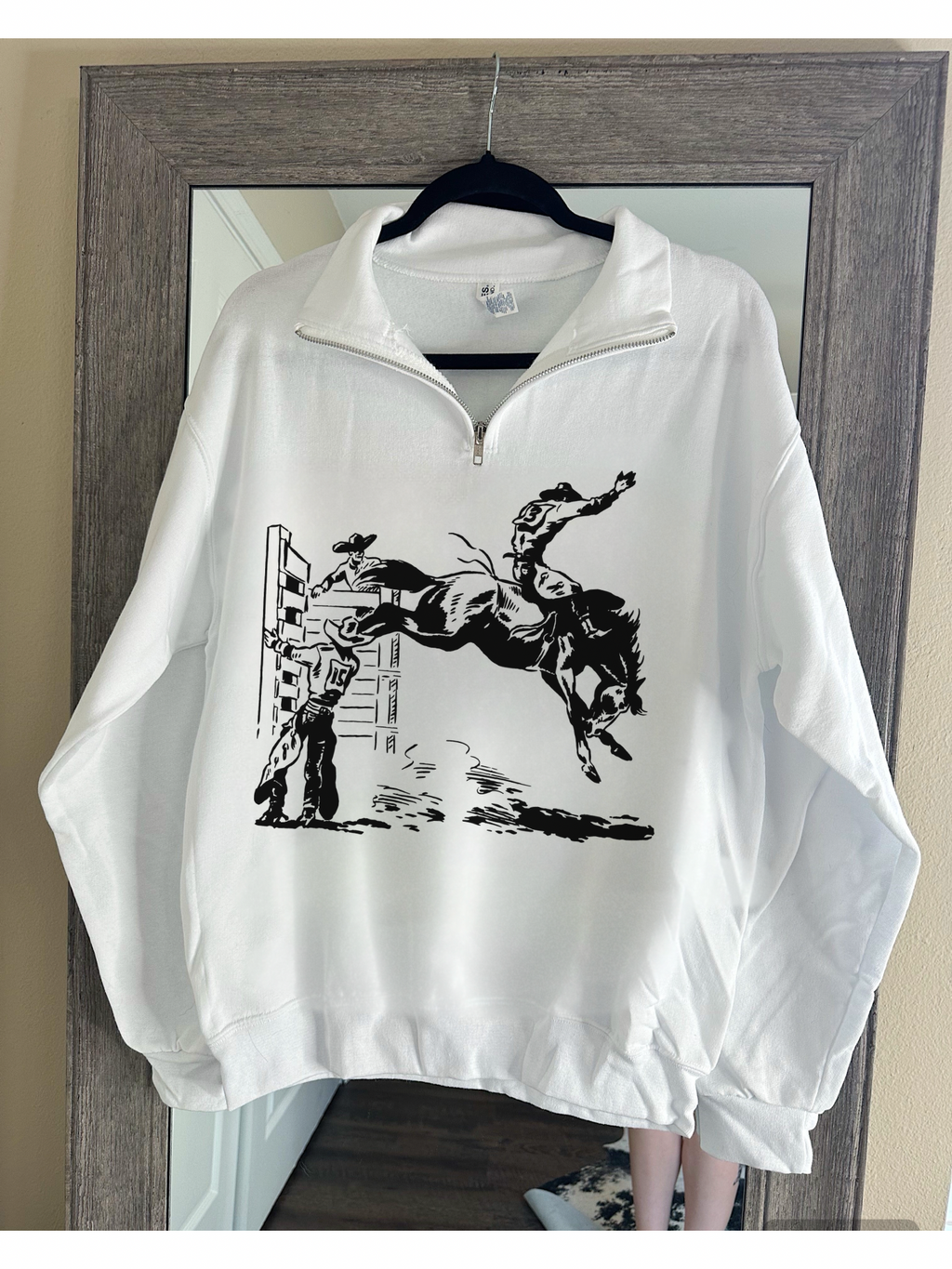 Bucking Horse Cowboys Quarter Zip