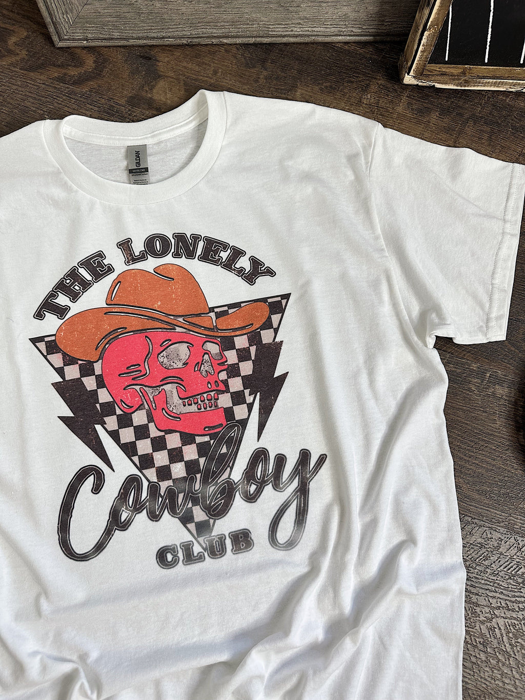 Lonely Cowboy Club TEE or CREWNECK