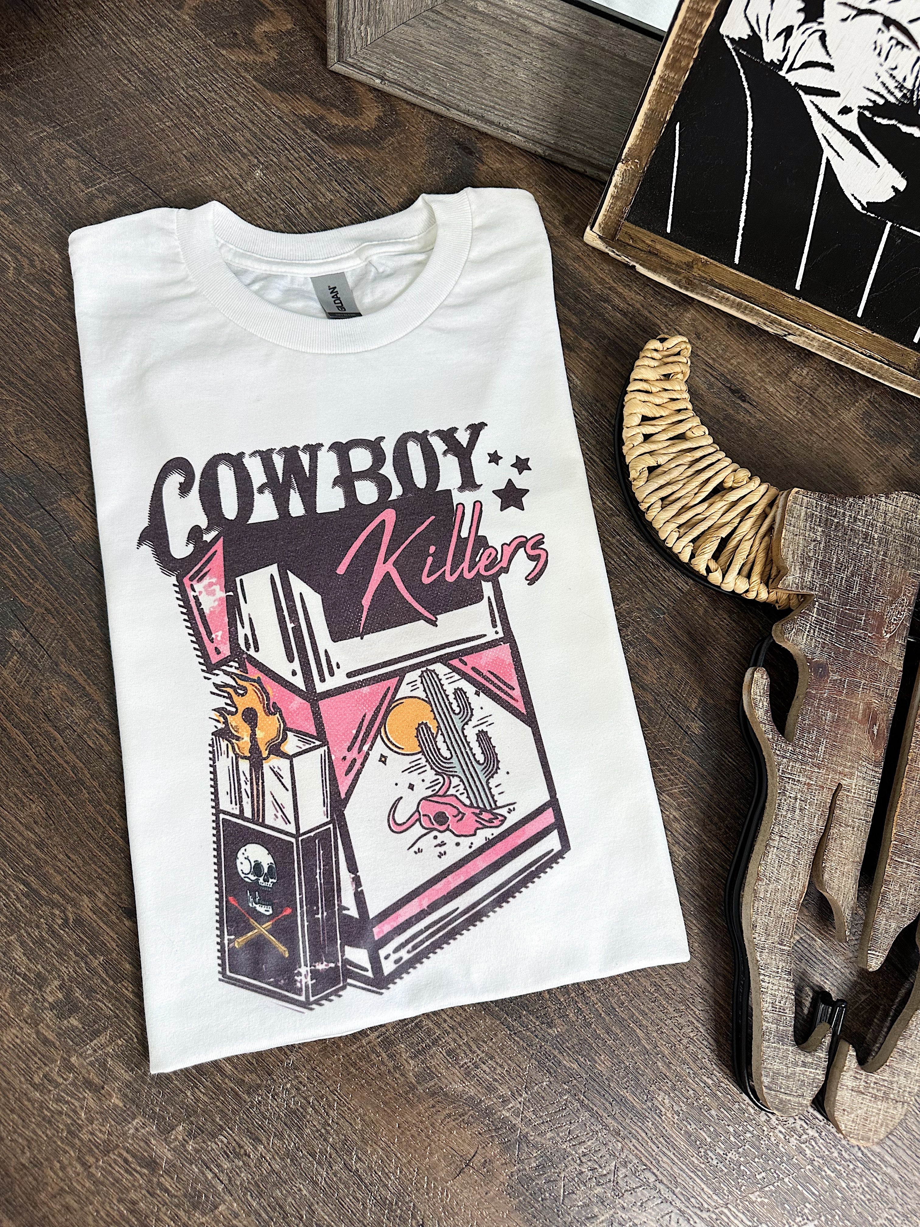 Pink Cowboy Killers TEE or CREWNECK