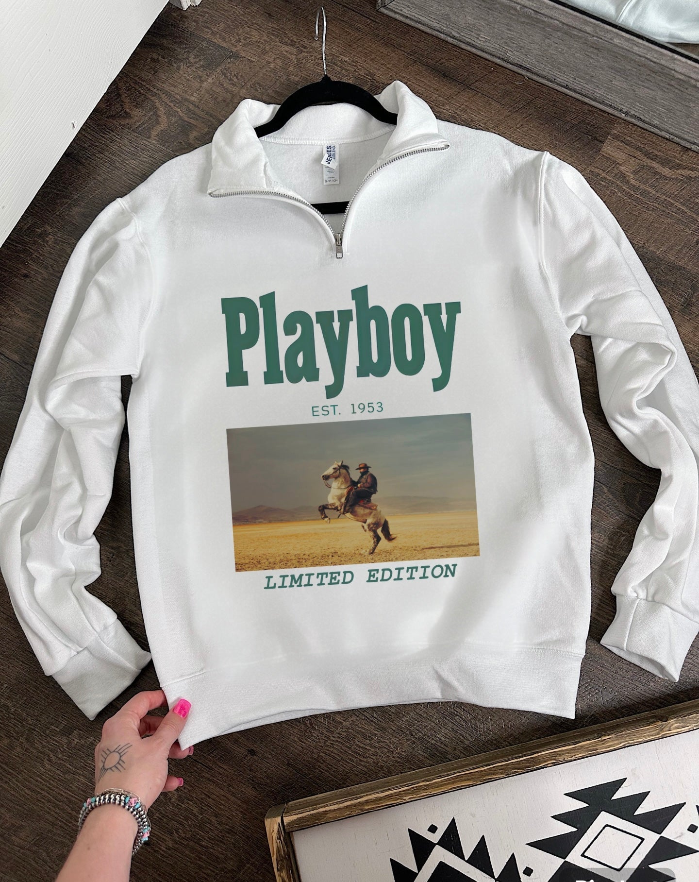 PlayCowBoy Quarter Zip