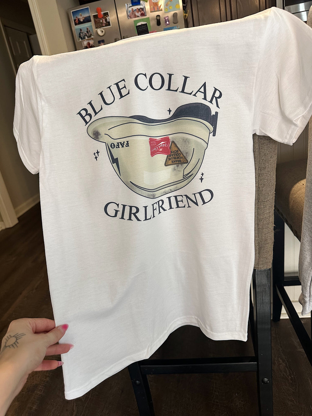 Blue Collar GF (2) TEE or CREWNECK