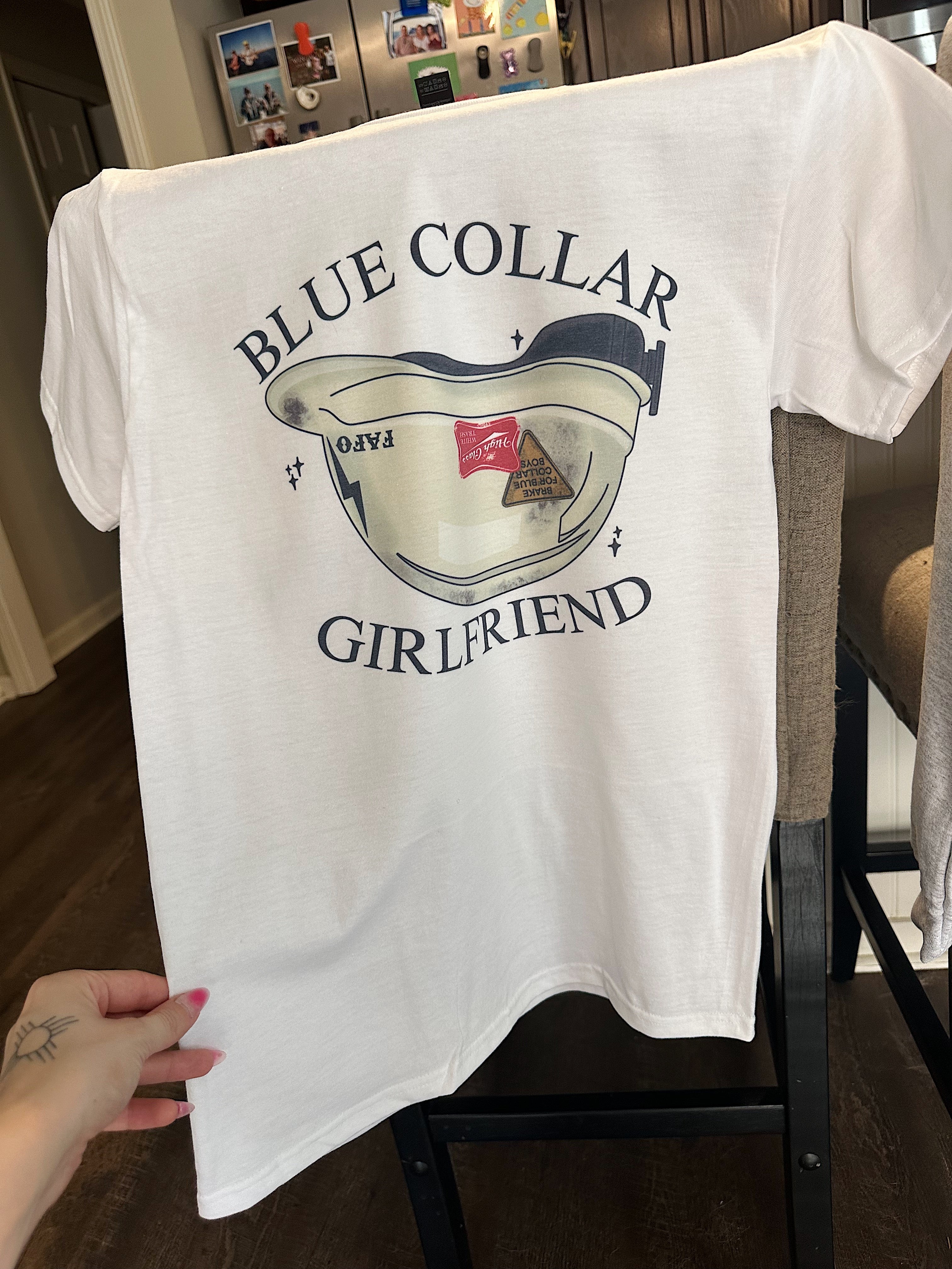 Blue Collar GF (2) TEE or CREWNECK