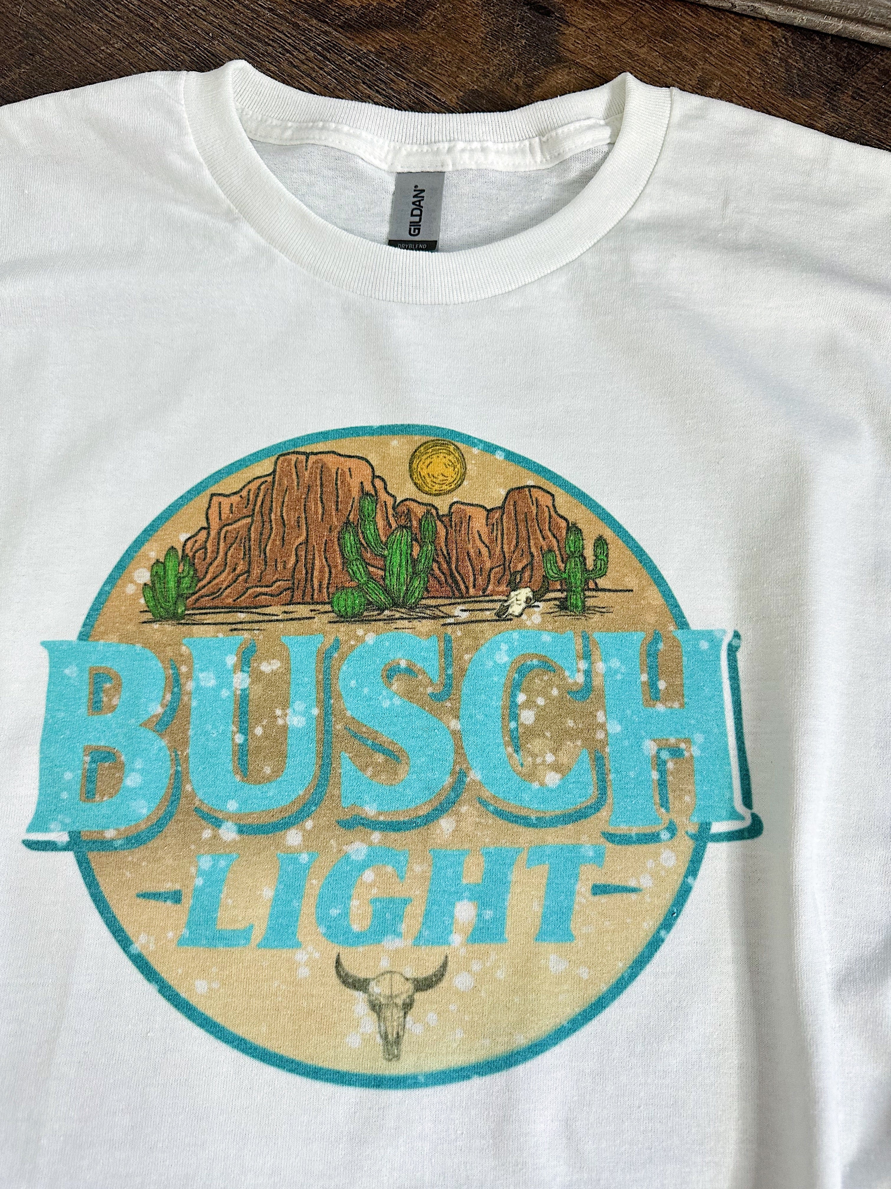 Desert Busch TEE or CREWNECK