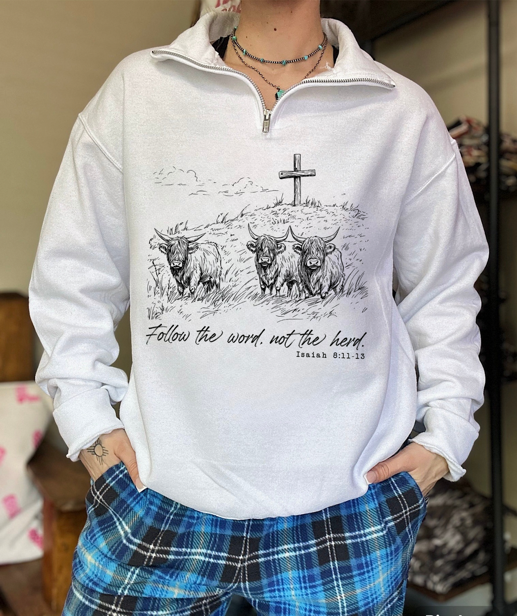 Follow The Word Quarter Zip