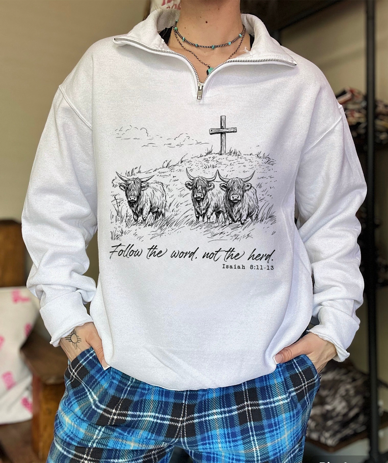 Follow The Word Quarter Zip