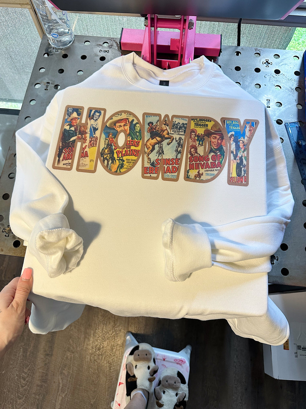 Cowboy Comic TEE or CREWNECK