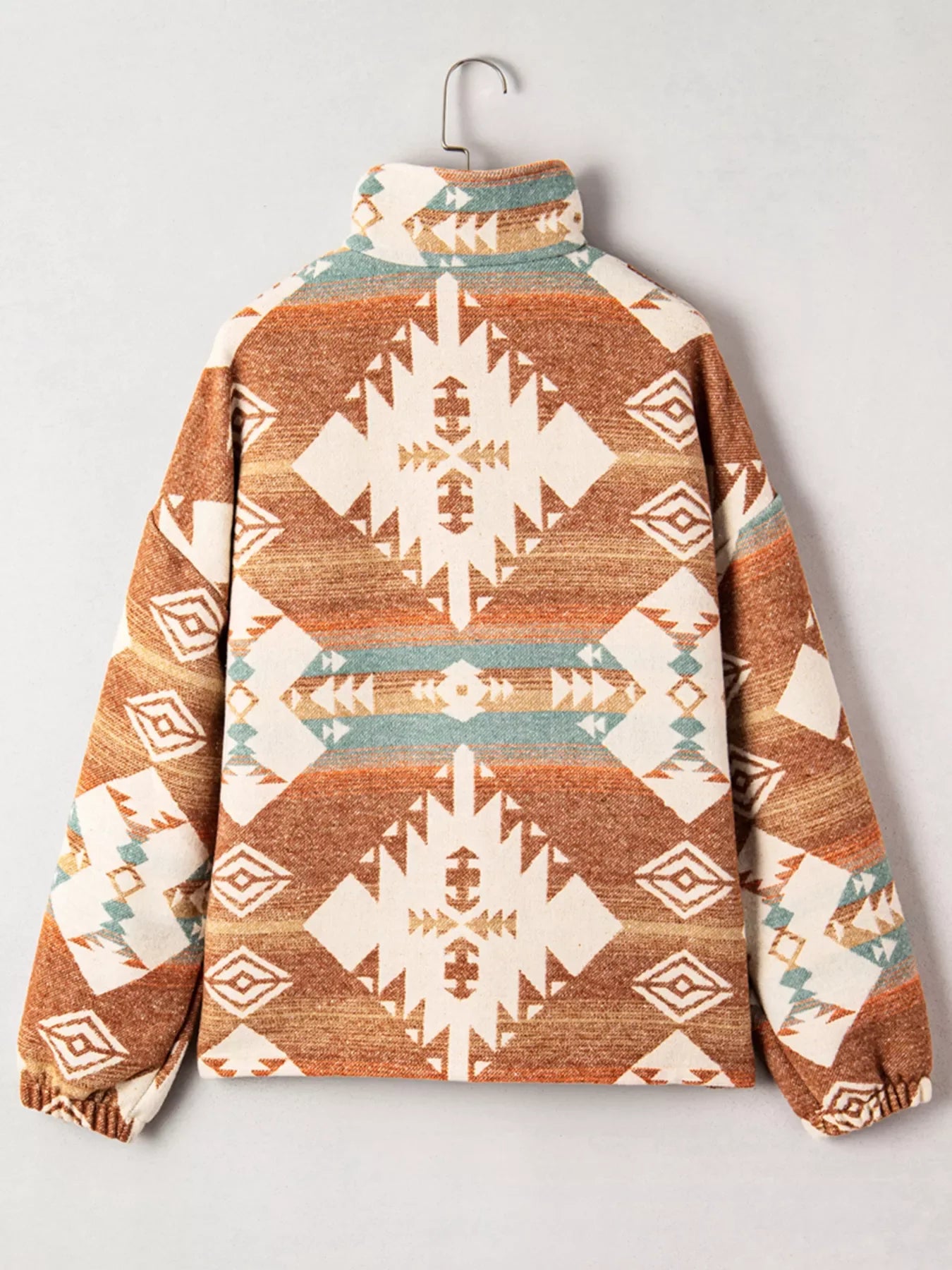 Quarter Zip Aztec Sweatshirt