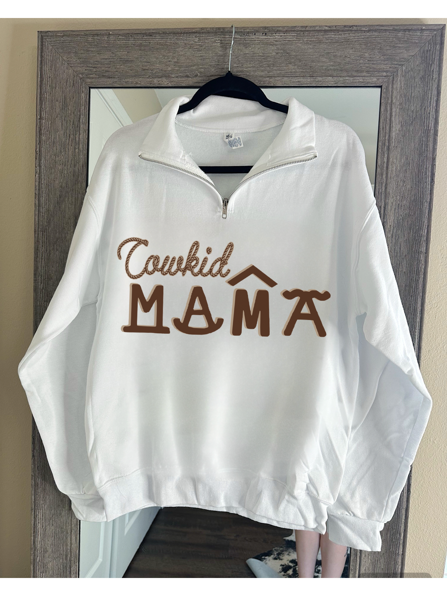 CowKid Mama Quarter Zip