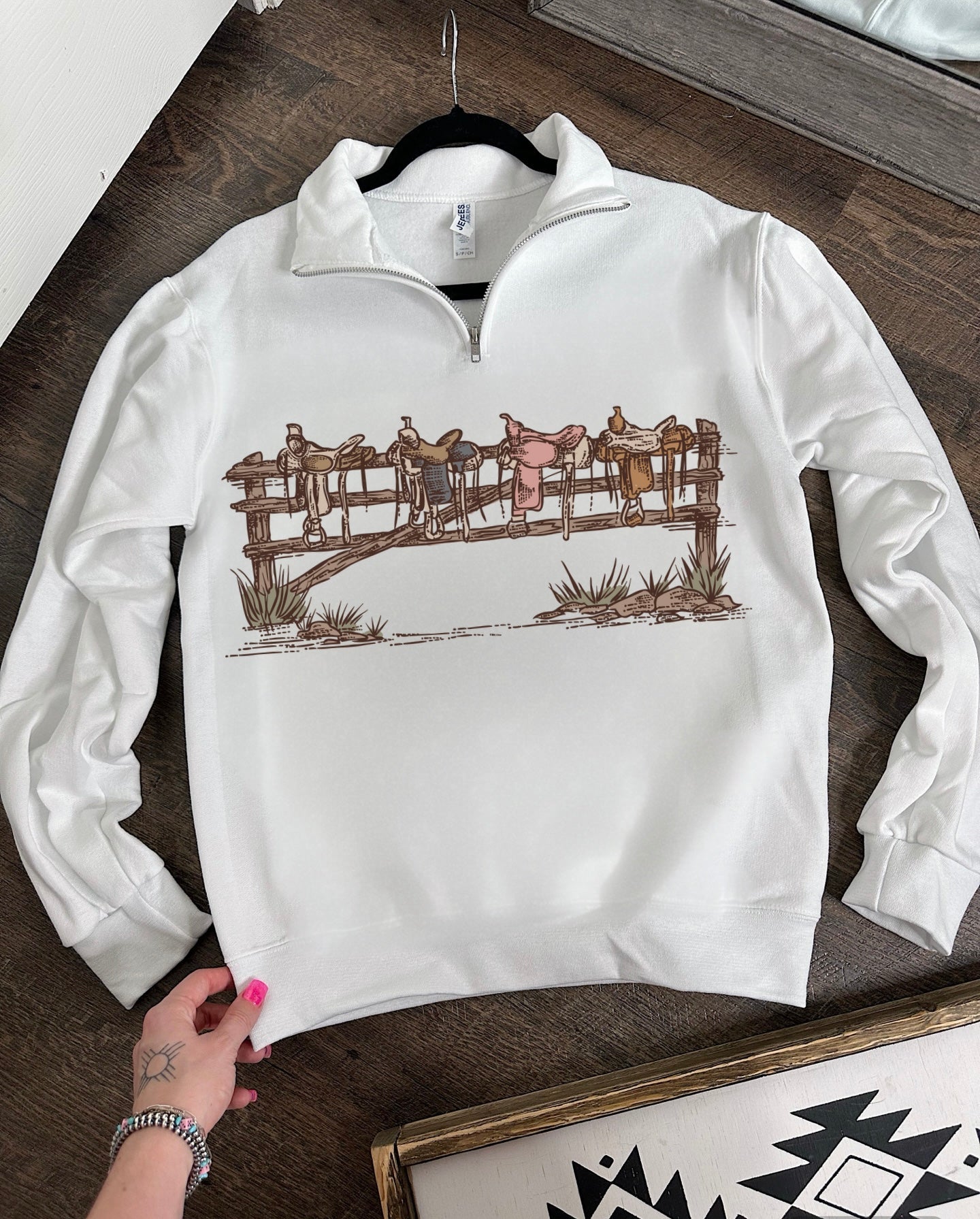 Back In The Saddle Quarter Zip