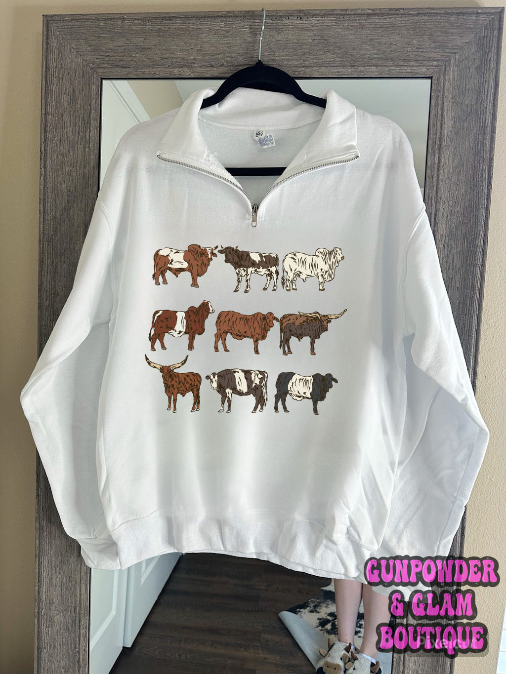 Callin’ Cattle Quarter Zip