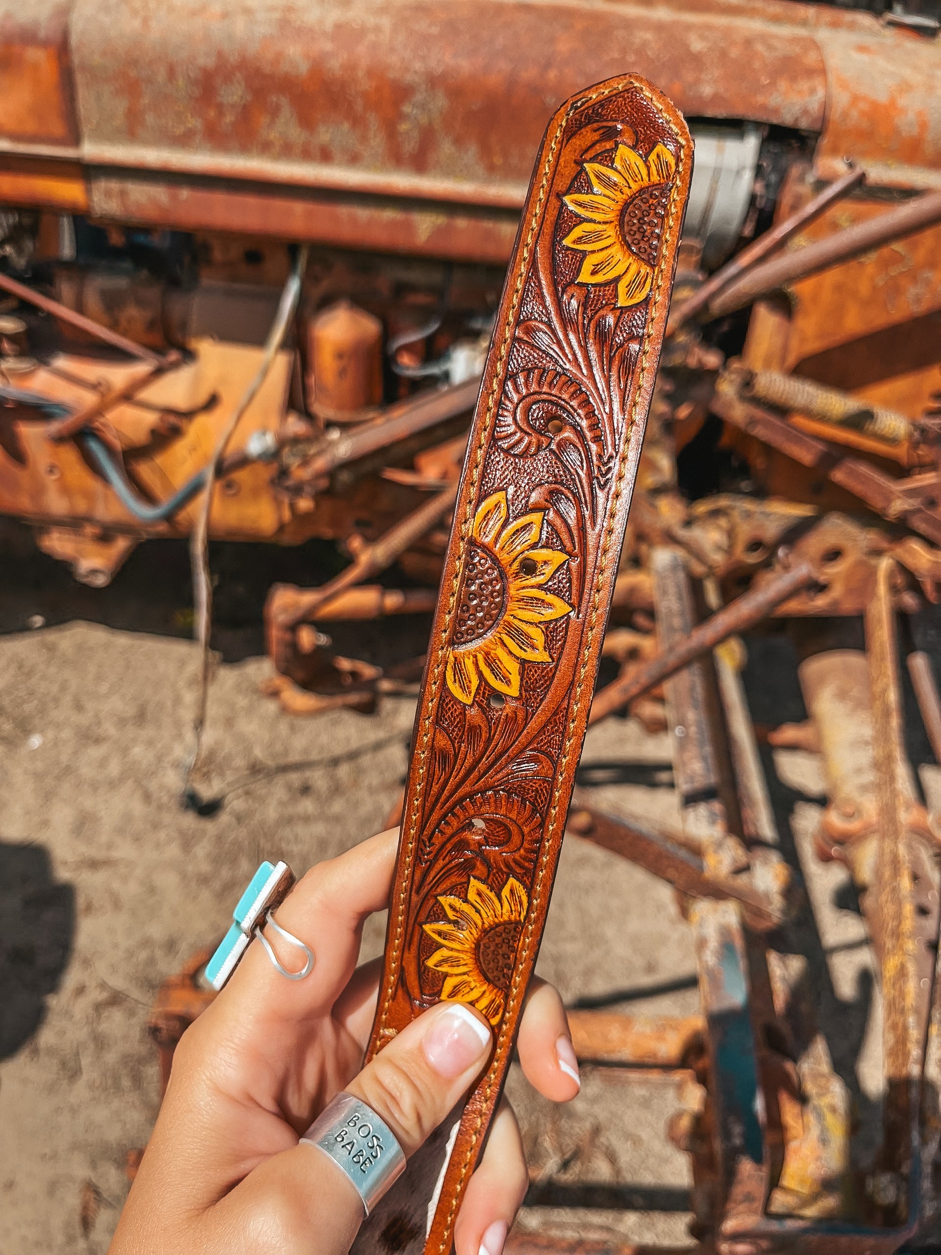 The Sunflower Belt a Haute Southern Hyde by Beth Marie Exclusive