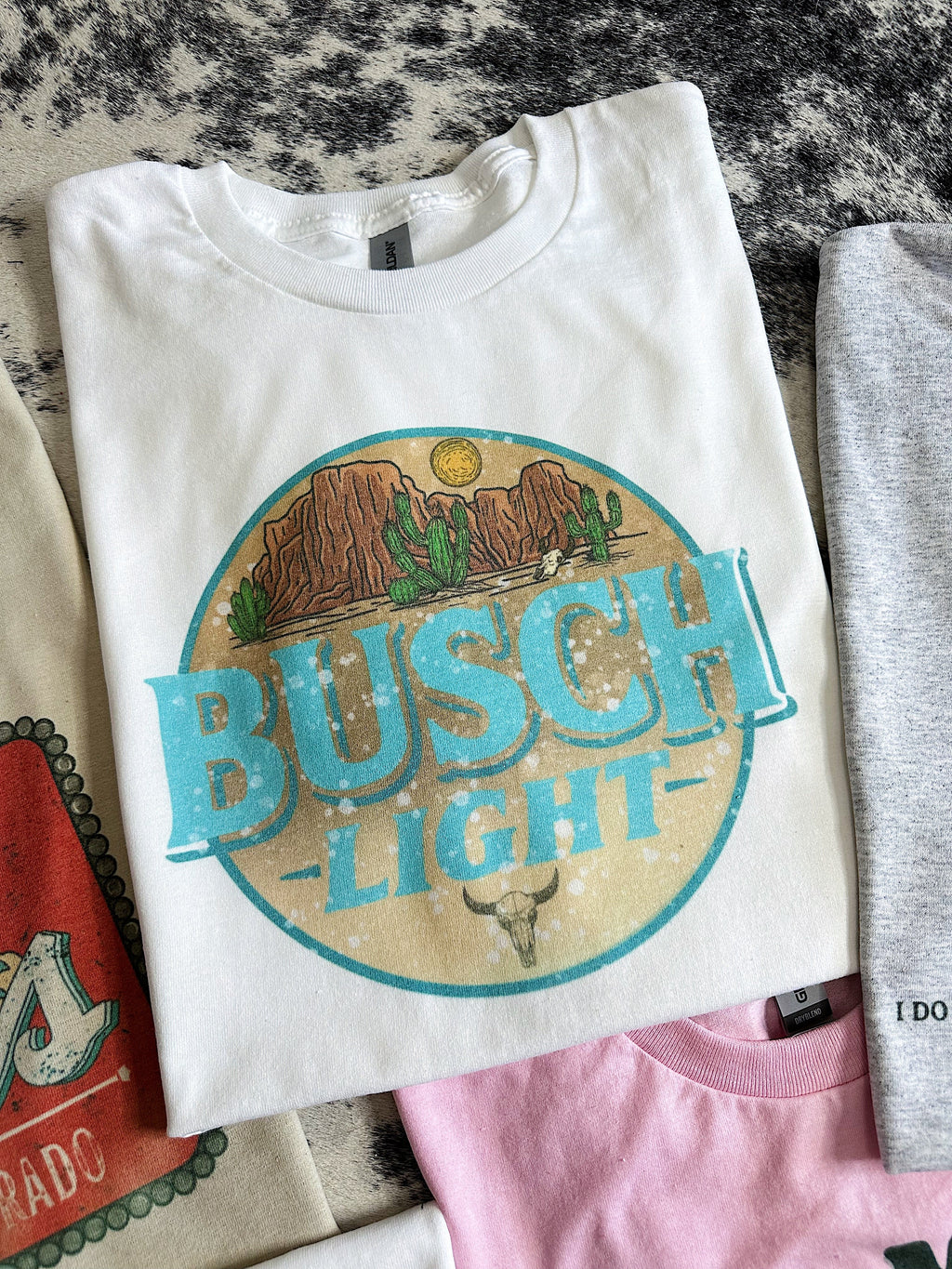 Desert Busch TEE or CREWNECK