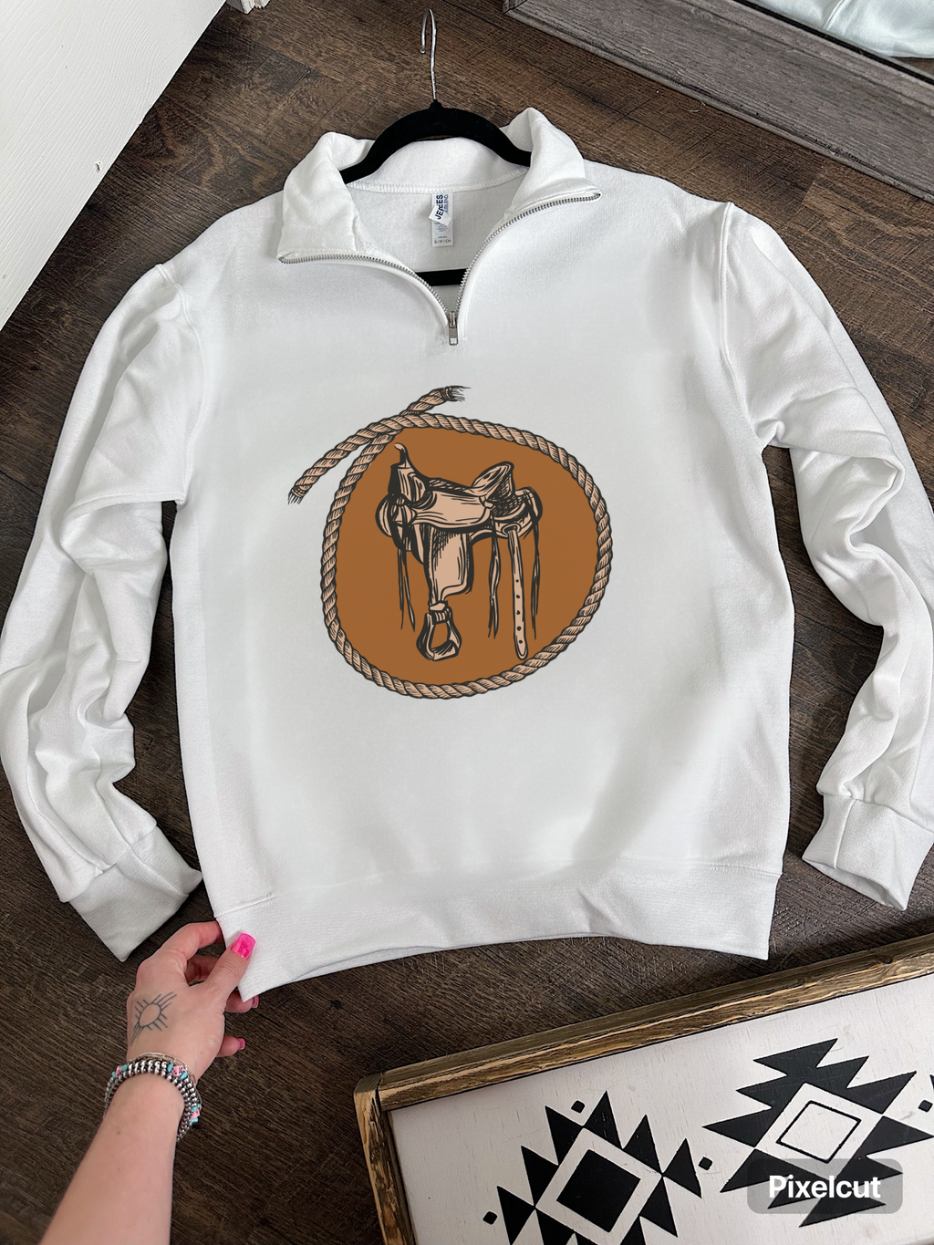 The Saddle Up Quarter Zip