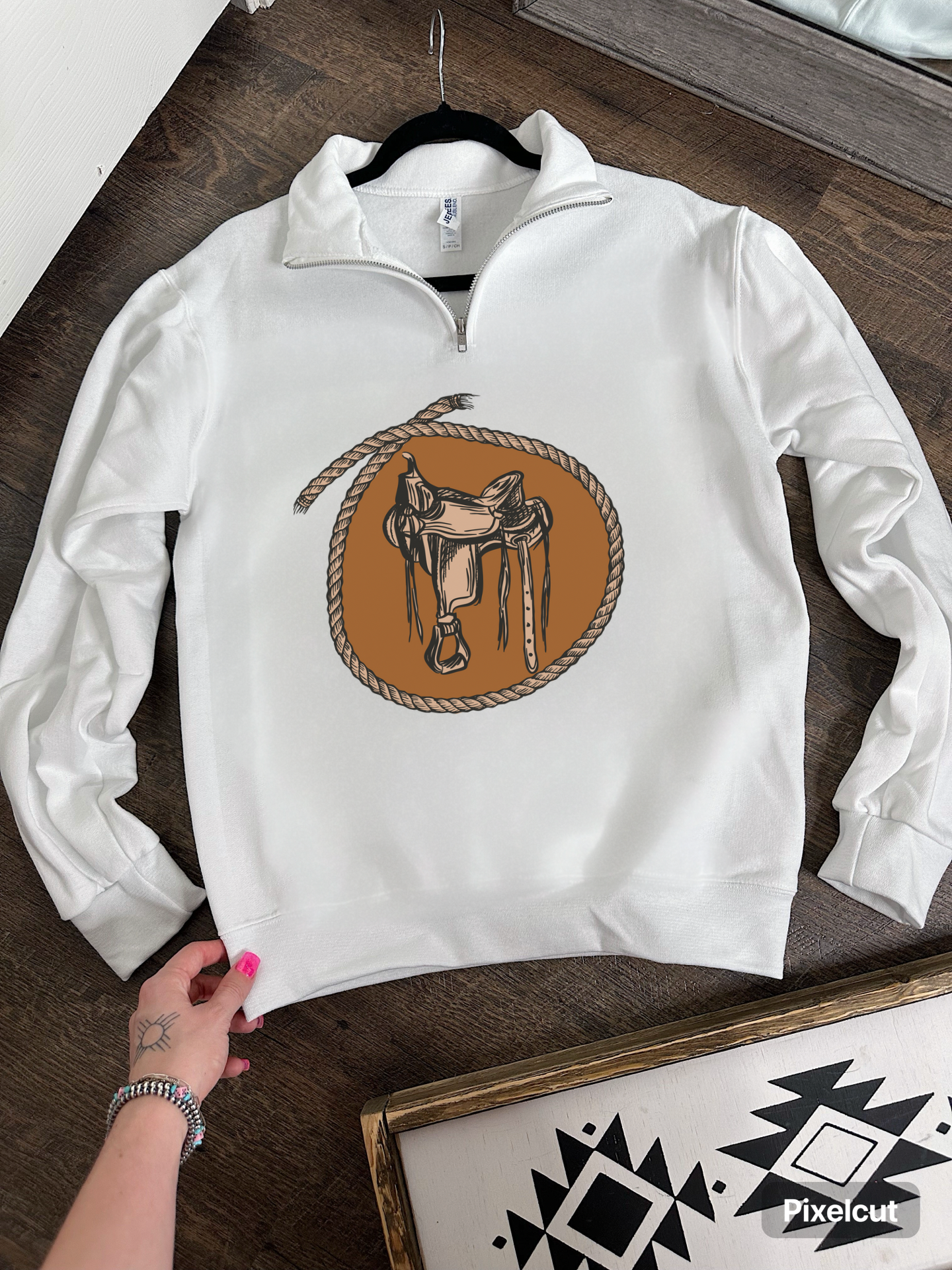 The Saddle Up Quarter Zip
