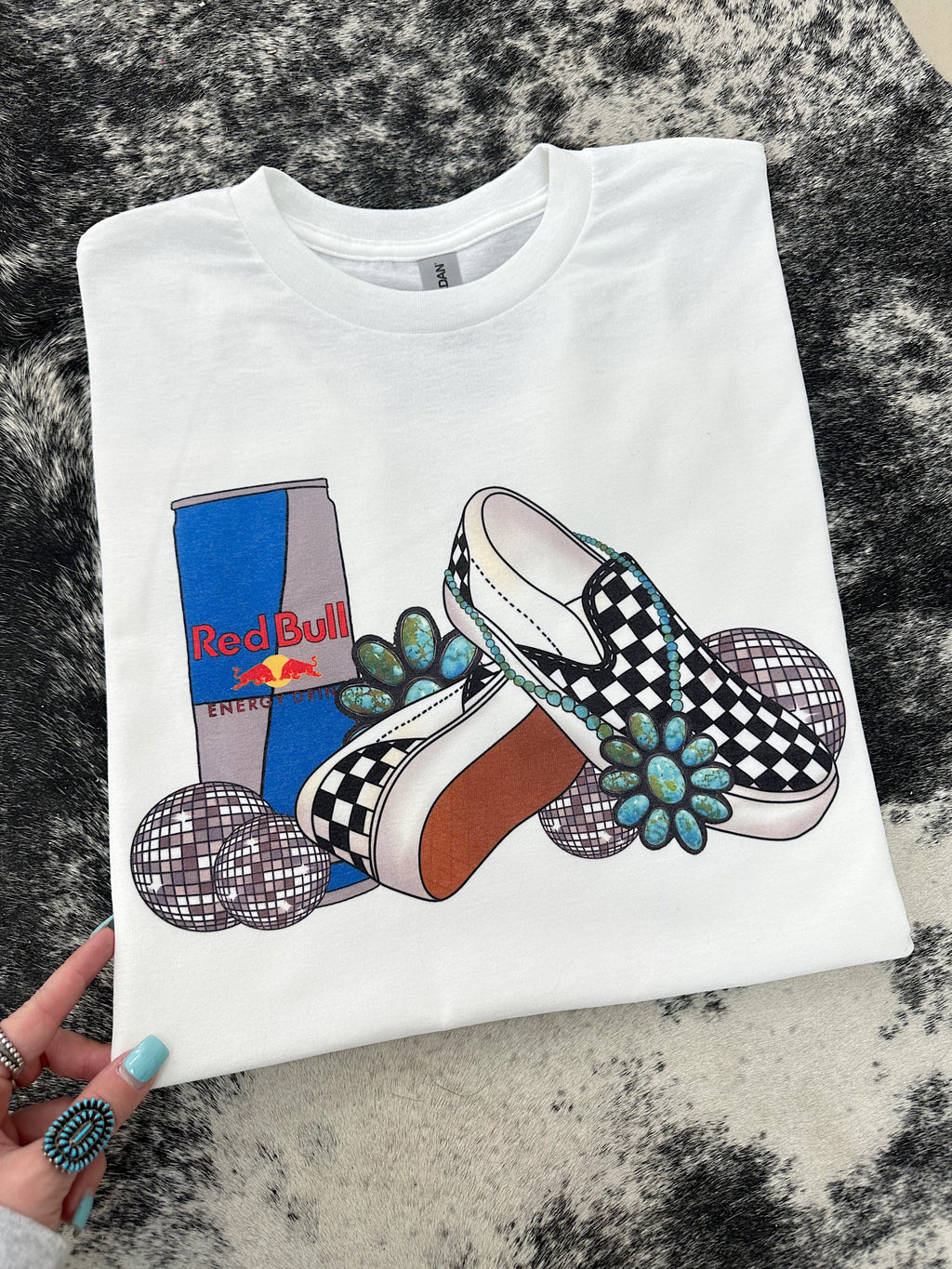 Western Energy Drink TEE or CREWNECK