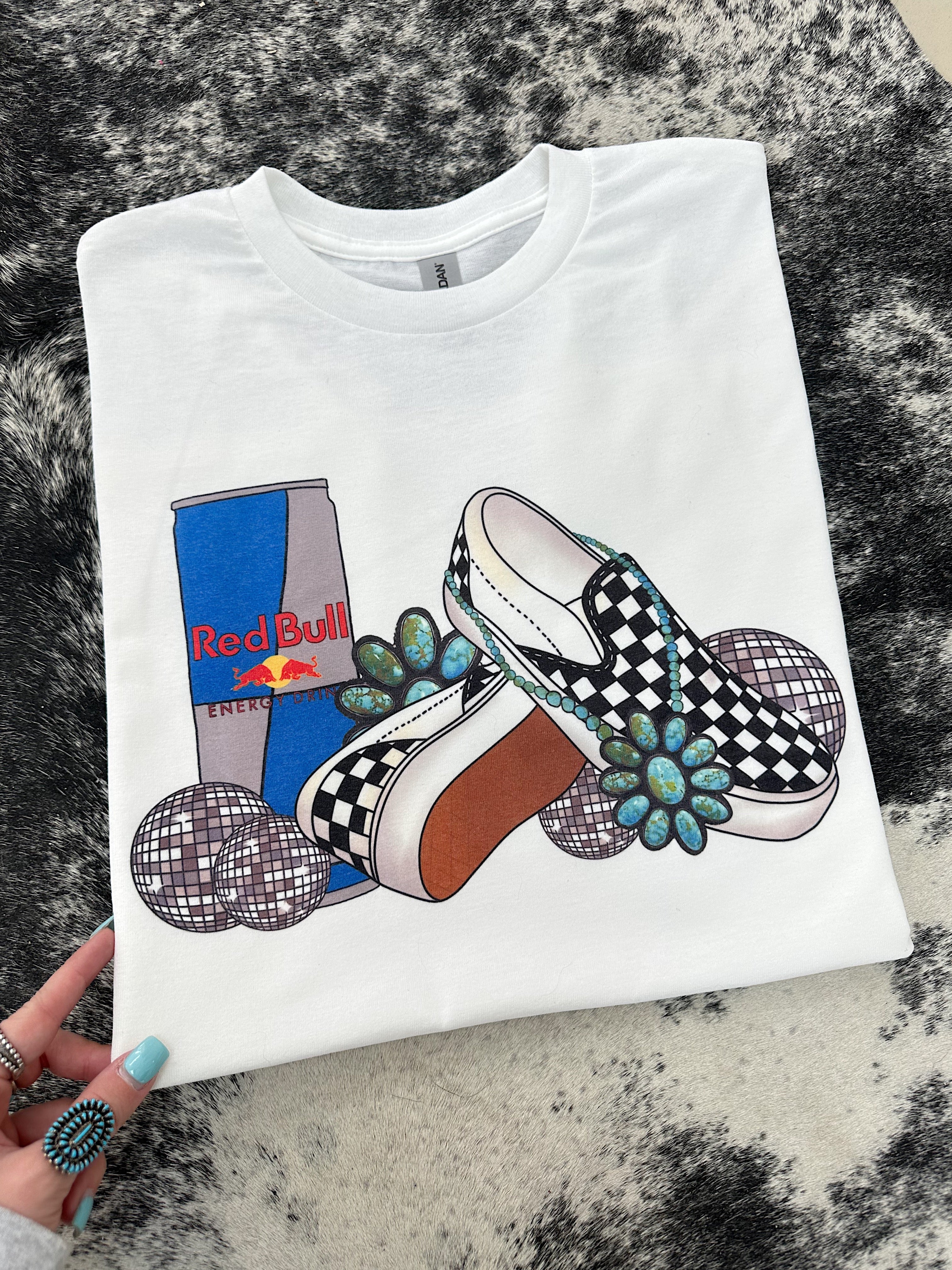 Western Energy Drink TEE or CREWNECK