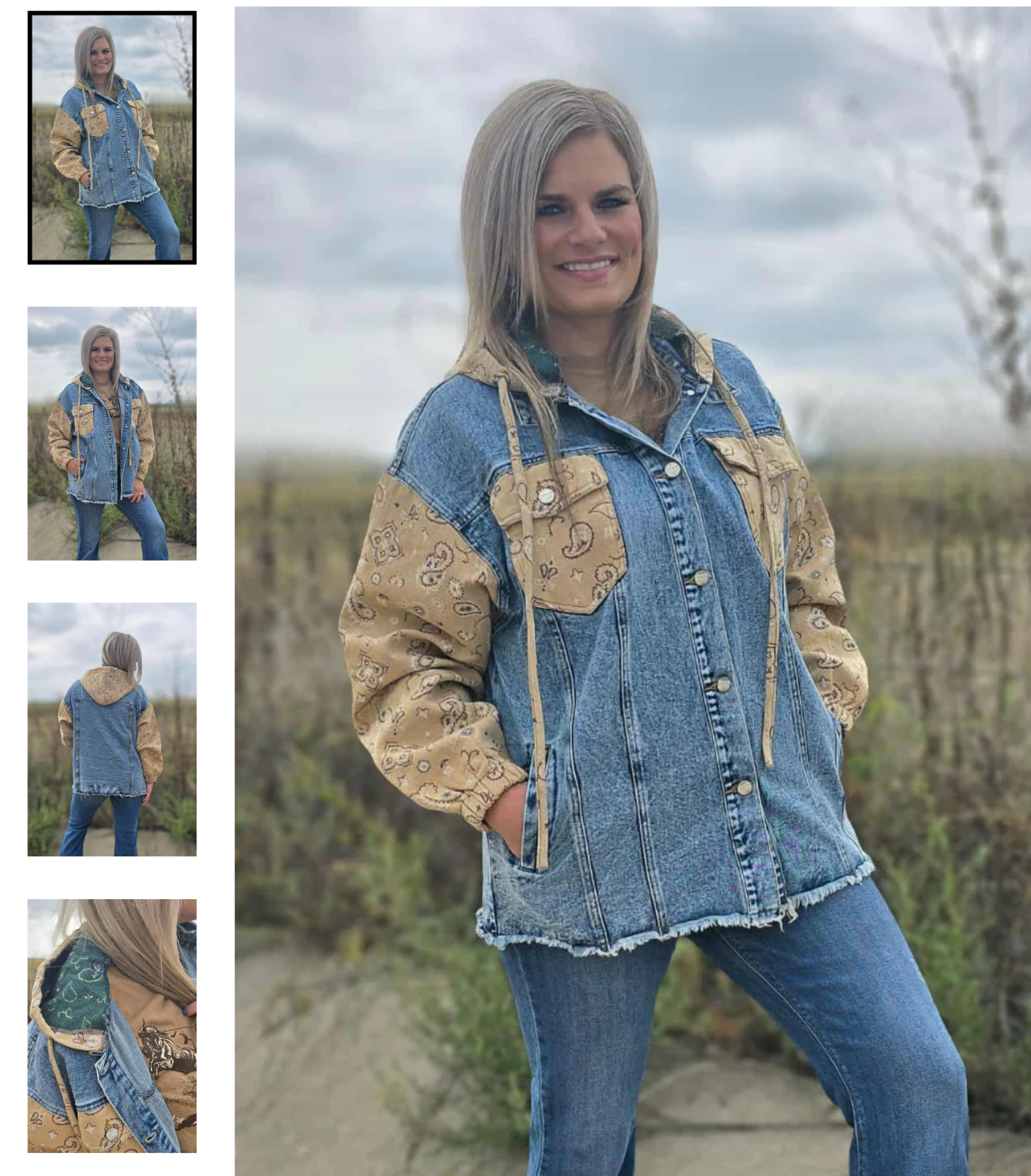 Bandana Country Denim Shackleton